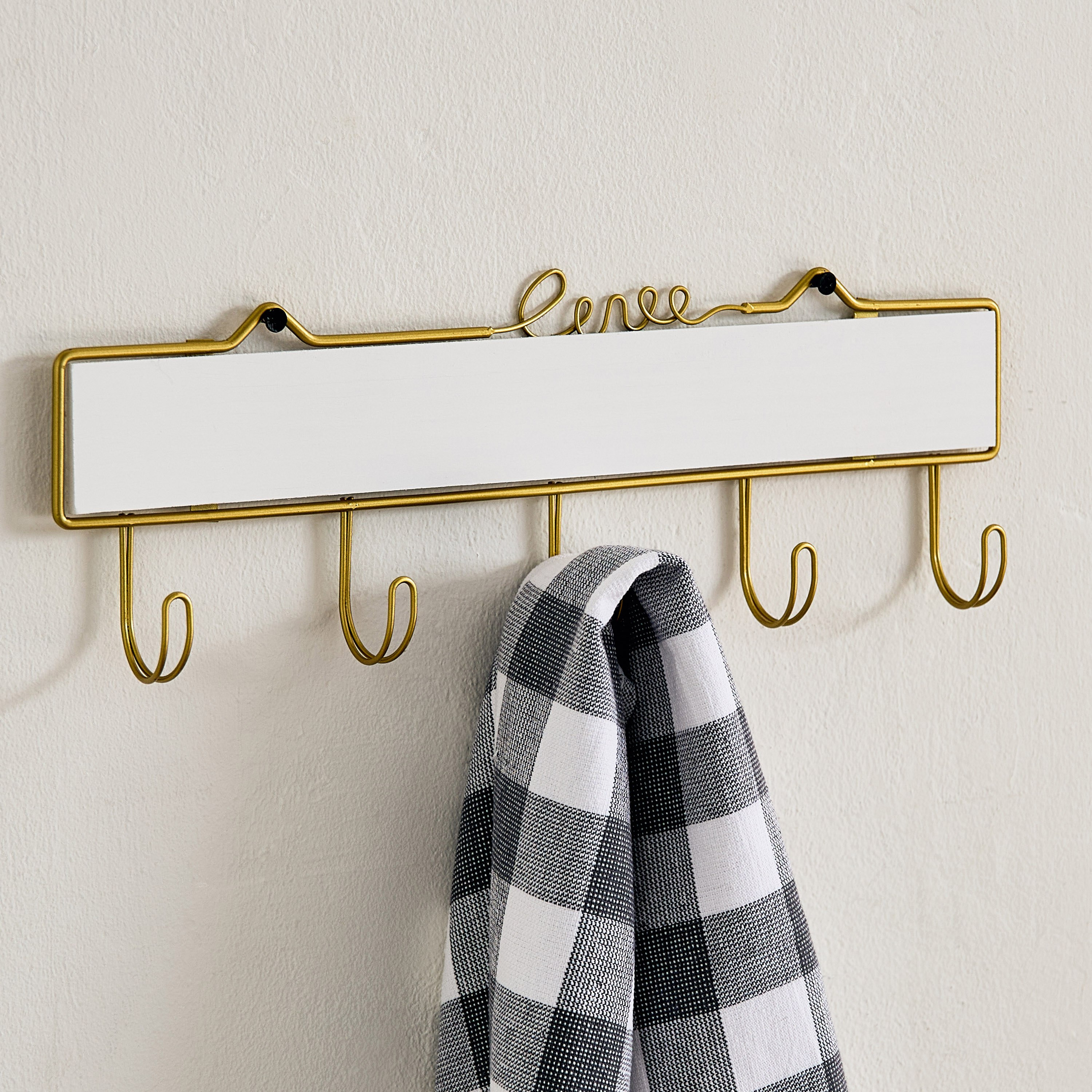 خطاف حديد من كوستيلو - 37×13.5×5 سم-hbxdiningroom-decorandaccessories-hooks-image-2