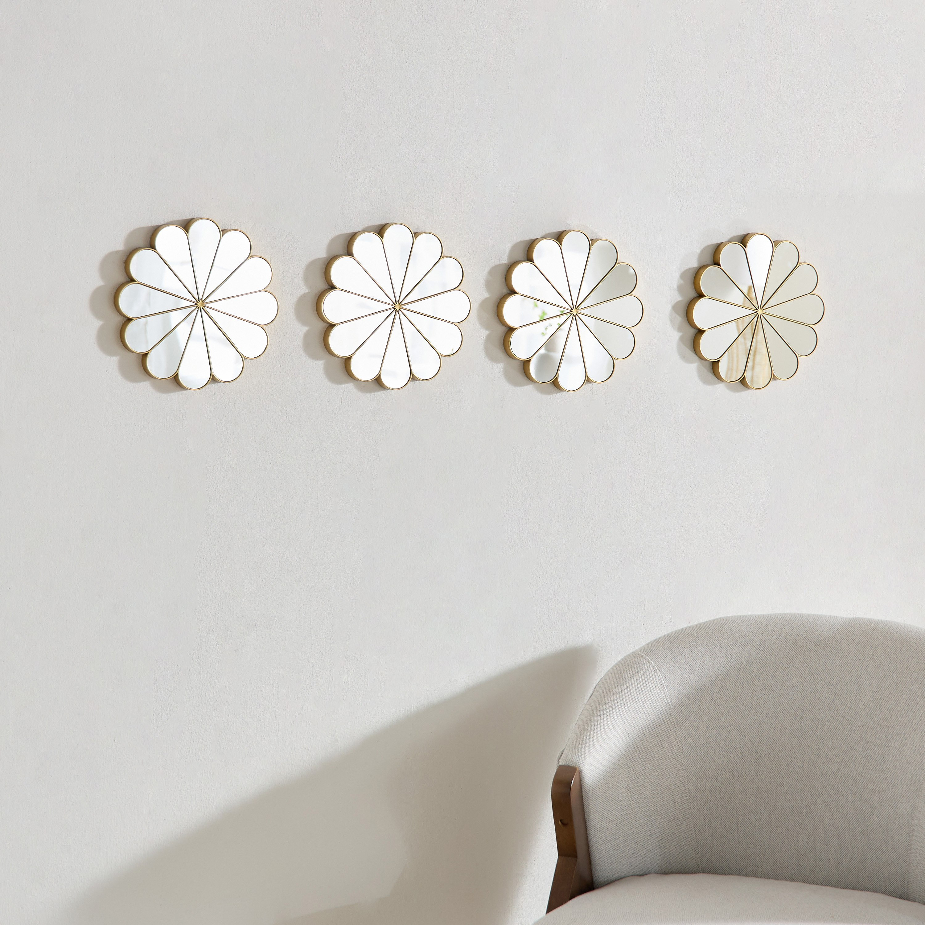 طقم مرايا 4 قطع من كوستيلو - 25×25×16 سم-hbxhomeware-hbxdecorandfurnishings-image-2