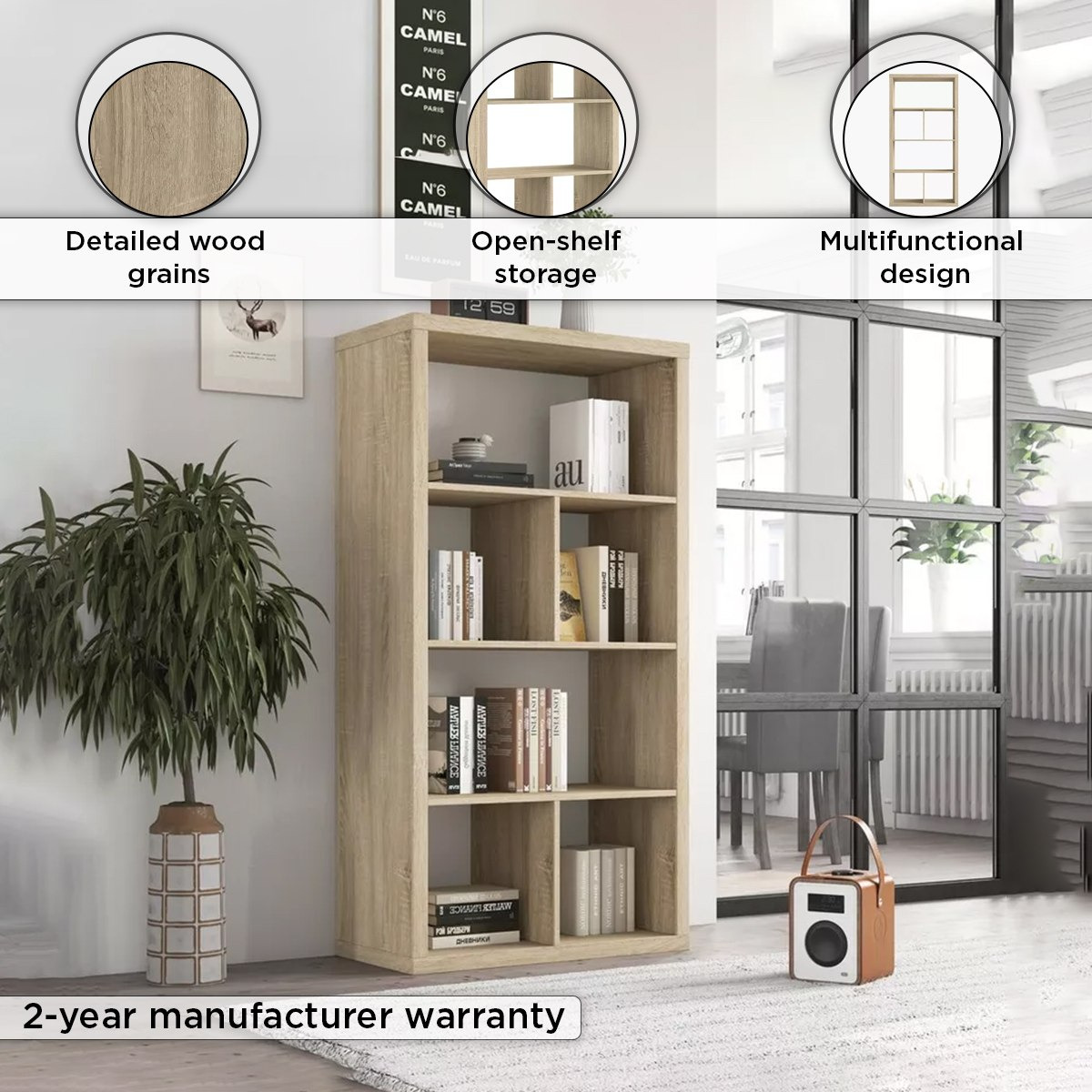 خزانة كتب مكعبة NXT 6 من هالمستاد-hbxfurniture-office-bookcases-image-4