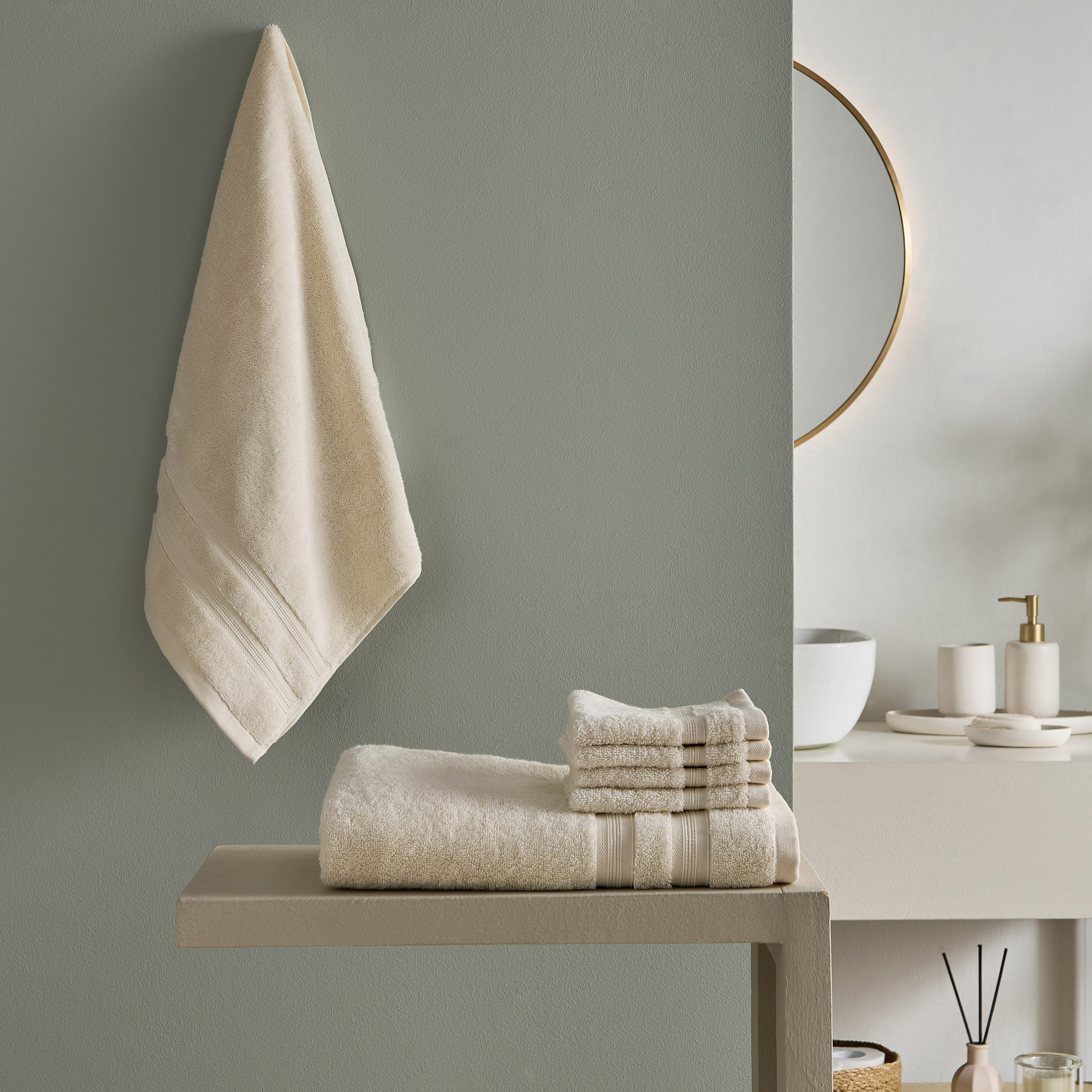 منشفة حمام قطن خيزران من إيفر إيكو - 70×140 سم-hbxbathroom-bathroomtextiles-image-5