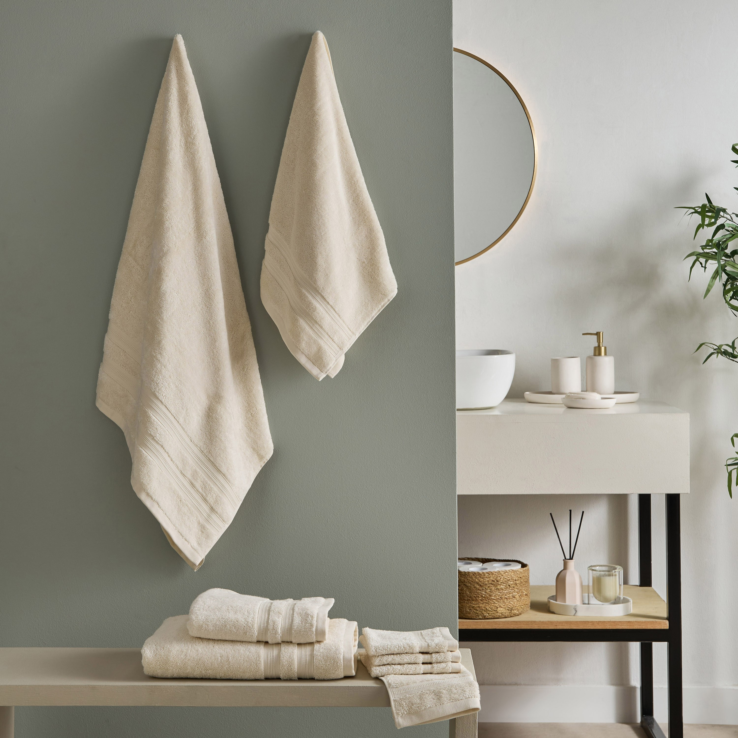 منشفة حمام قطن خيزران من إيفر إيكو - 70×140 سم-hbxbathroom-bathroomtextiles-image-6