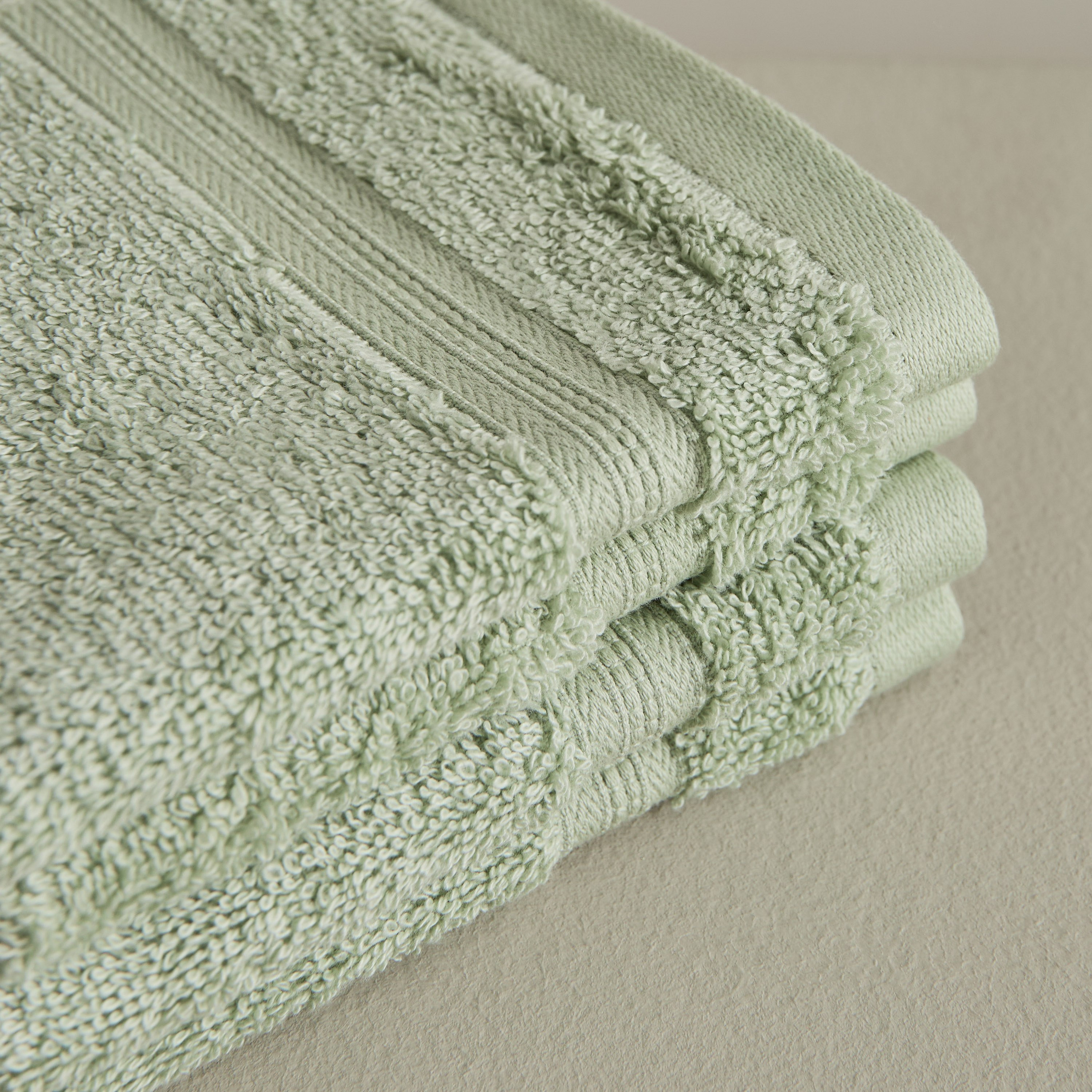 مجموعة مناشف وجه قطن خيزران 4 قطع من إيفر إيكو- 30 × 30 سم-hbxbathroom-bathroomtextiles-image-2