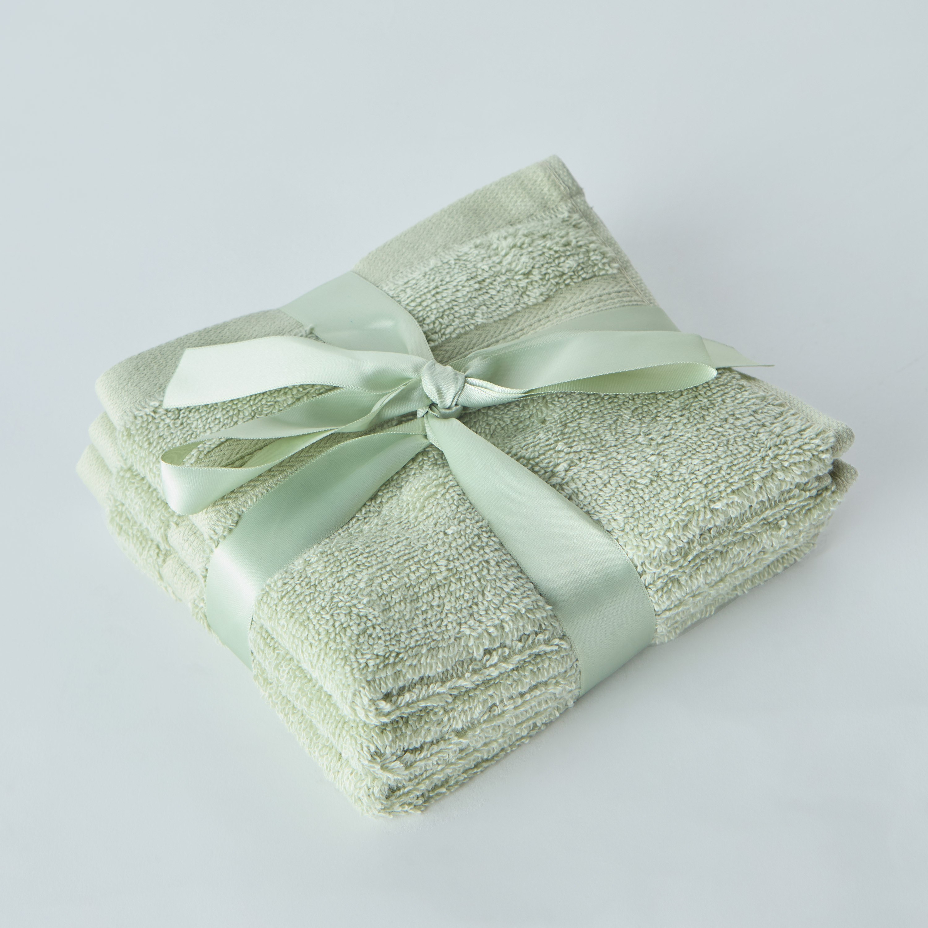 مجموعة مناشف وجه قطن خيزران 4 قطع من إيفر إيكو- 30 × 30 سم-hbxbathroom-bathroomtextiles-image-7