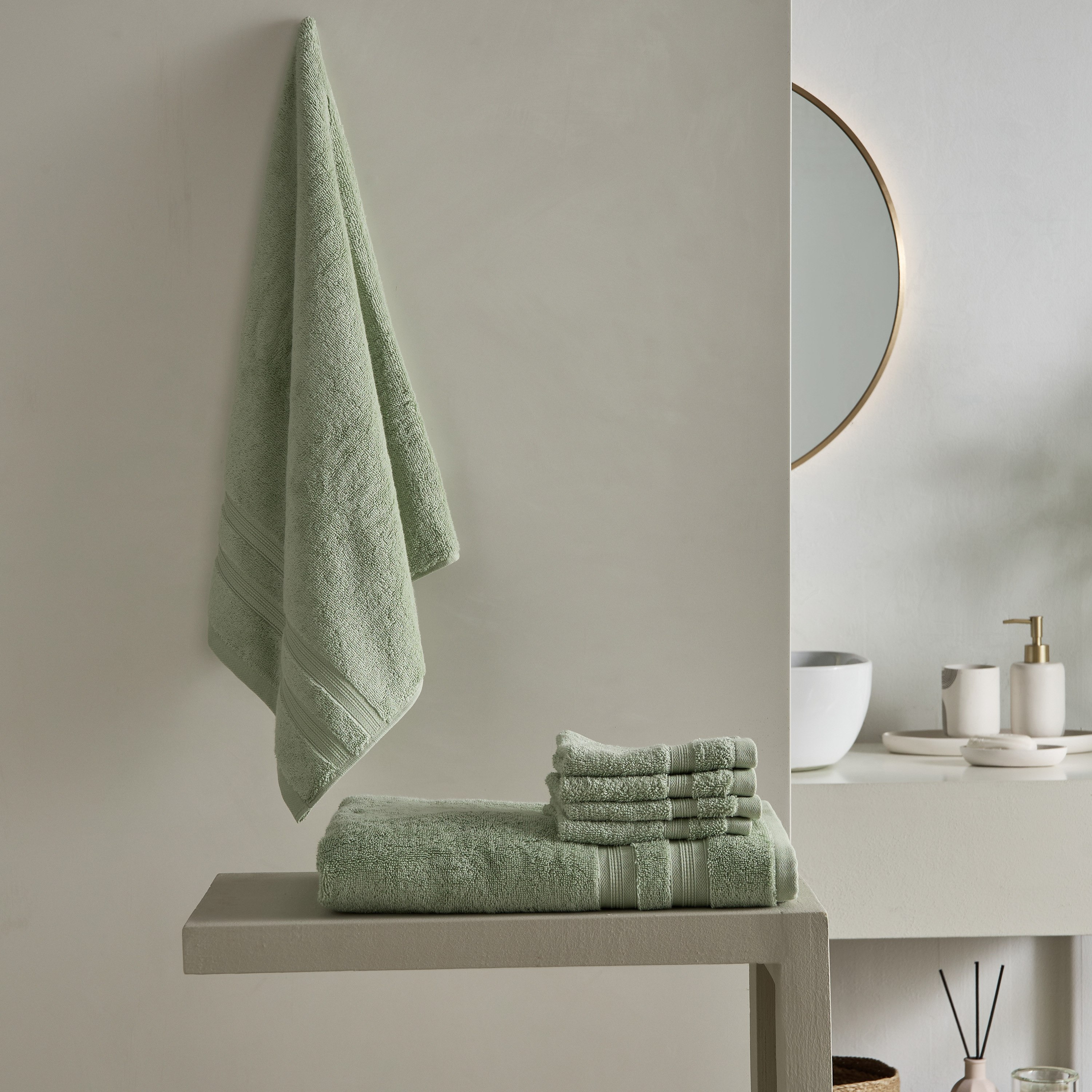 EverEco Cotton Bamboo Hand Towel - 50x90 cm-hbxbathroom-bathroomtextiles-image-5