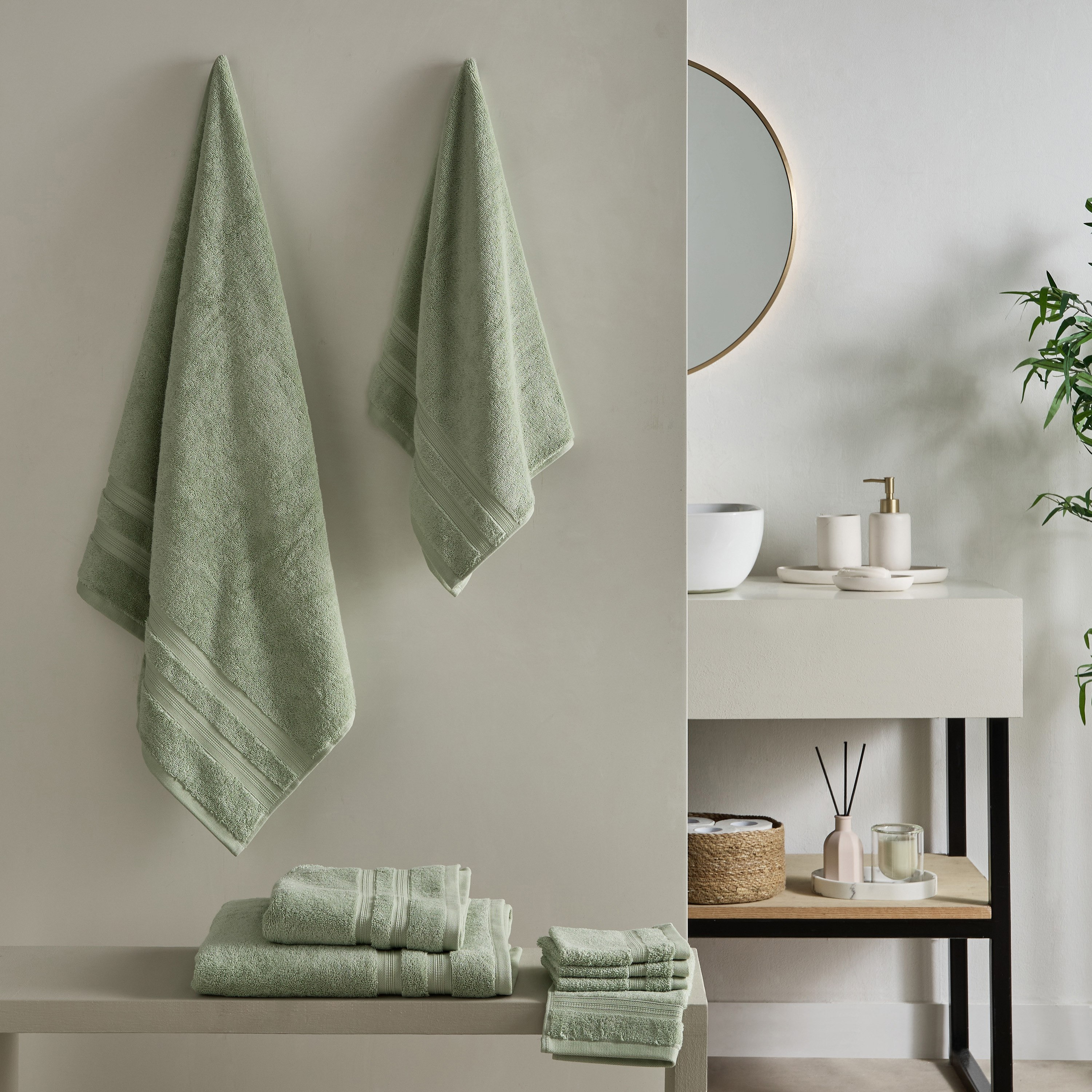 EverEco Cotton Bamboo Hand Towel - 50x90 cm-hbxbathroom-bathroomtextiles-image-6