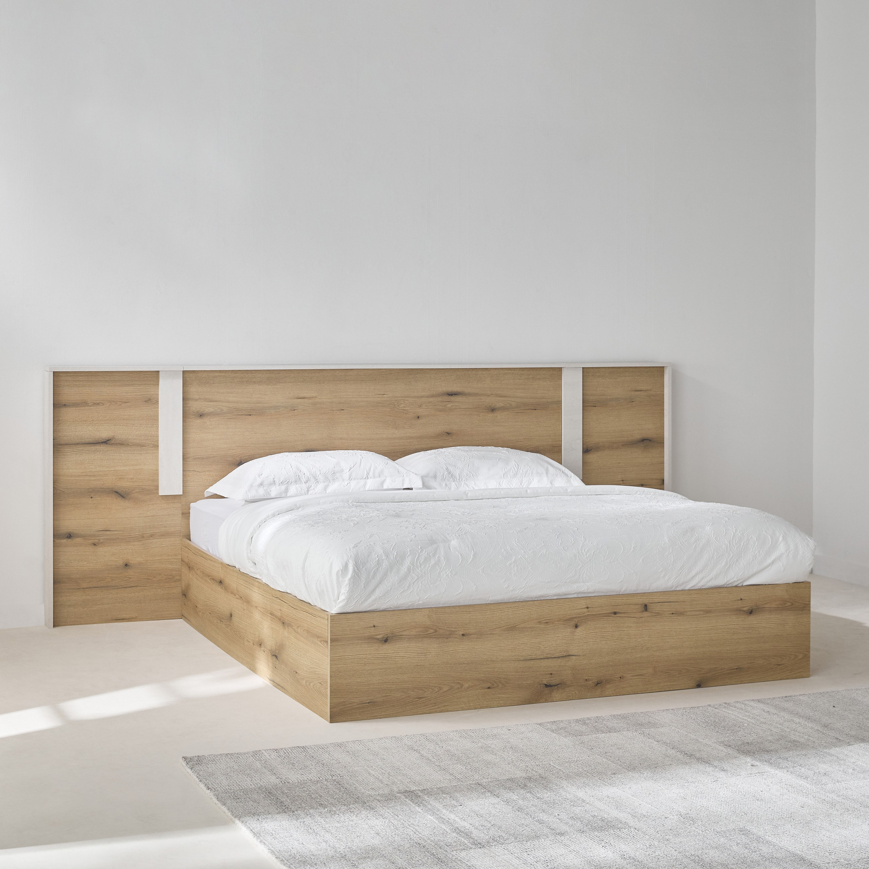طقم غرفة نوم كينج 5 قطع من أثينا أوبر - 180x200 سم-hbxbedroom-bedsandbedsets-bedroomsets-king-image-2