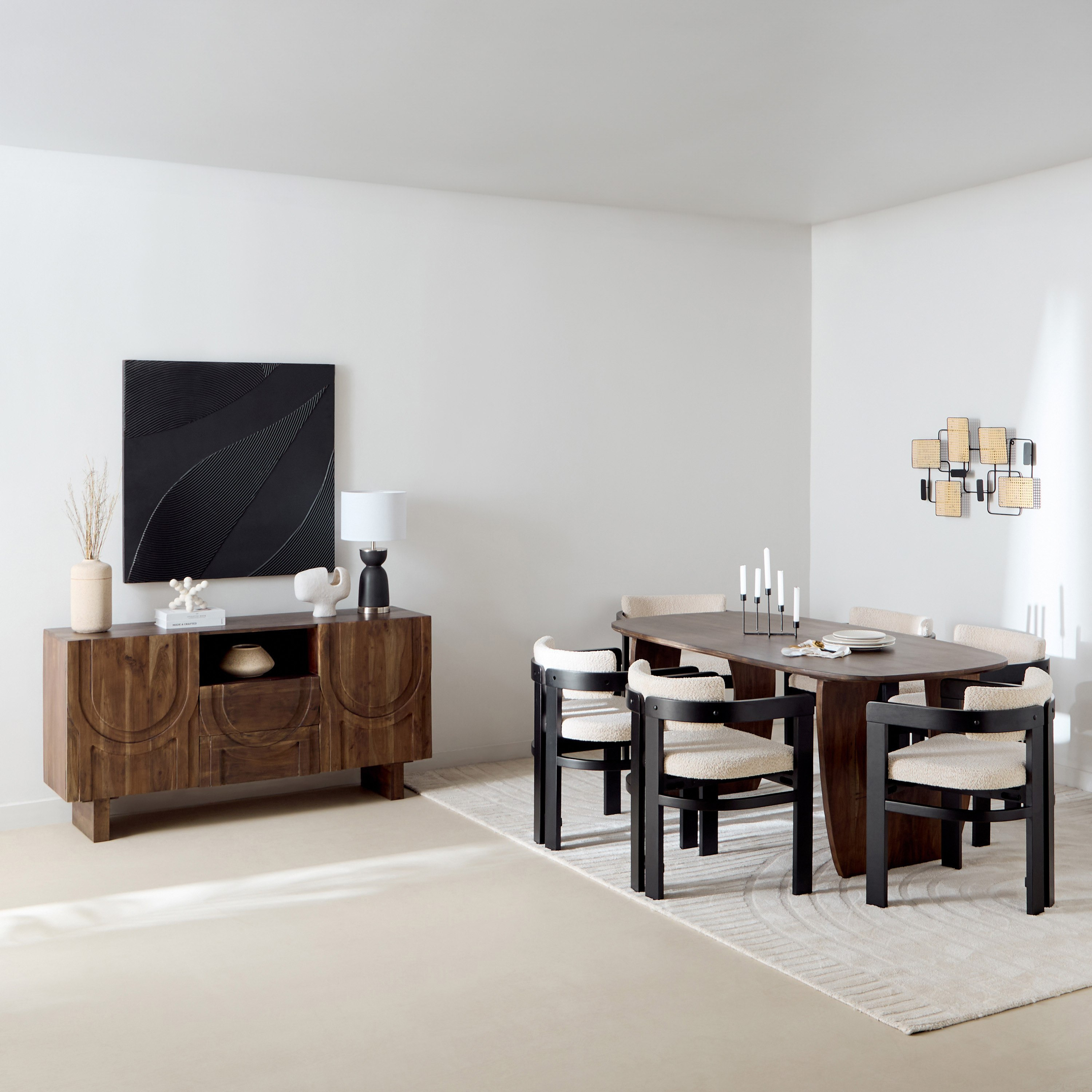 Vendra Bay Solid Wood 6-Seater Dining Table-hbxdiningroom-diningtablesandsets-diningtables-sixseater-image-6