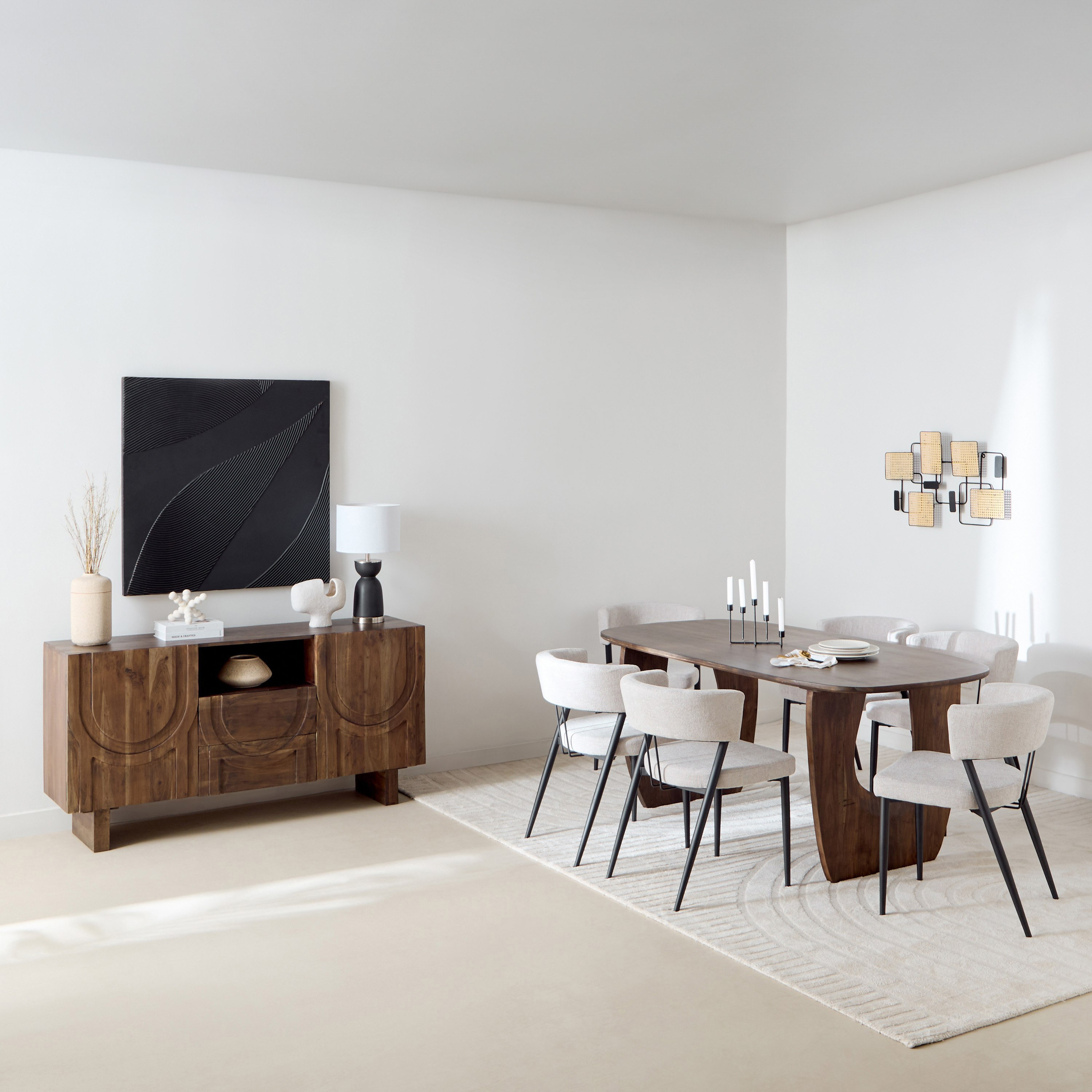 Vendra Bay Solid Wood 6-Seater Dining Table-hbxdiningroom-diningtablesandsets-diningtables-sixseater-image-8