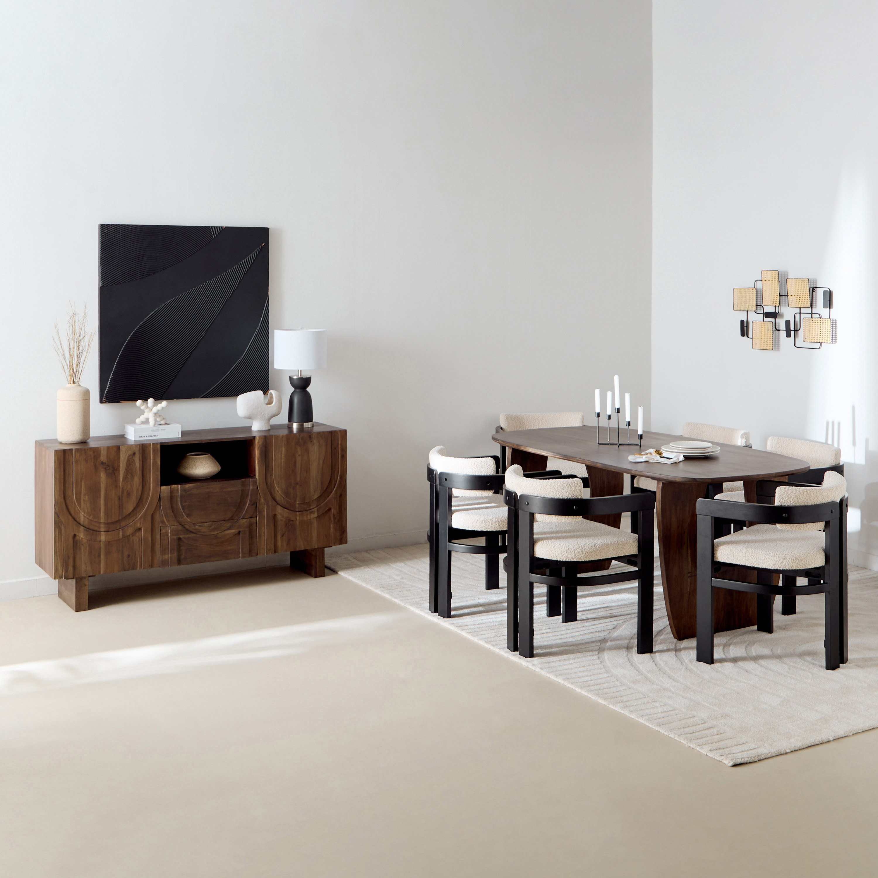 خزانة جانبية 2 باب و2 درج من الخشب الصلب - باي من فيندرا-hbxfurniture-diningroom-buffetsandsideboards-image-8