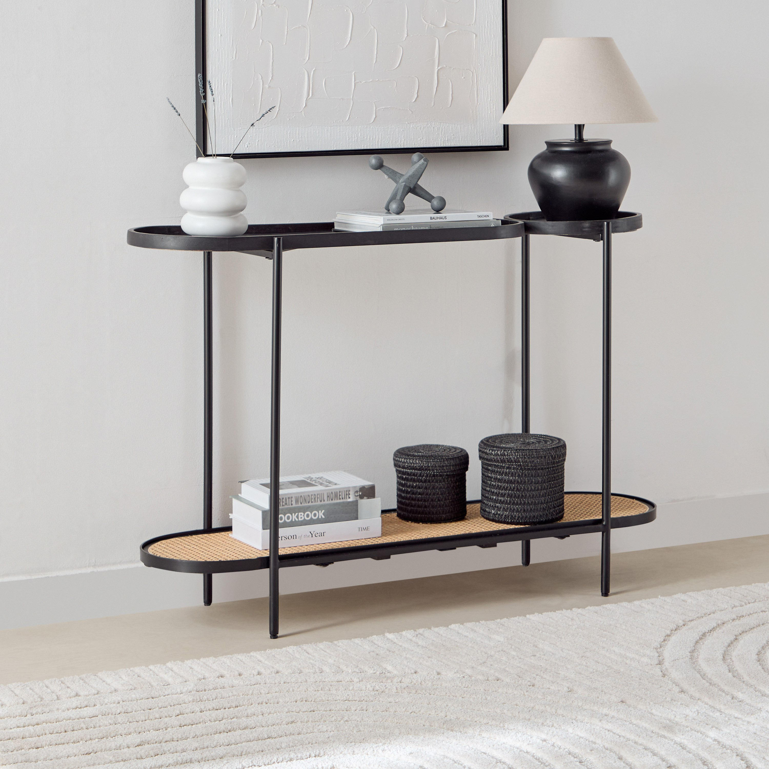 طاولة كونسول من الخشب الصلب - إنّا روطان من فيندرا-hbxfurniture-tablesandstands-consoletables-image-1