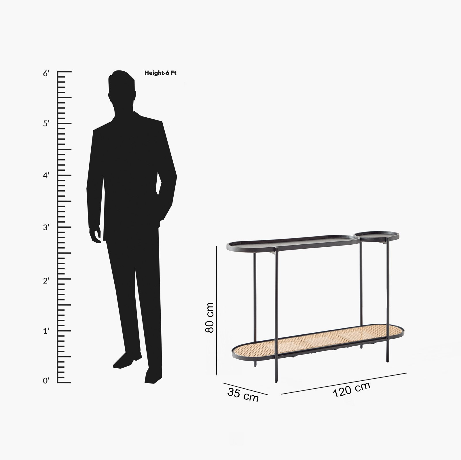 طاولة كونسول من الخشب الصلب - إنّا روطان من فيندرا-hbxfurniture-tablesandstands-consoletables-image-9