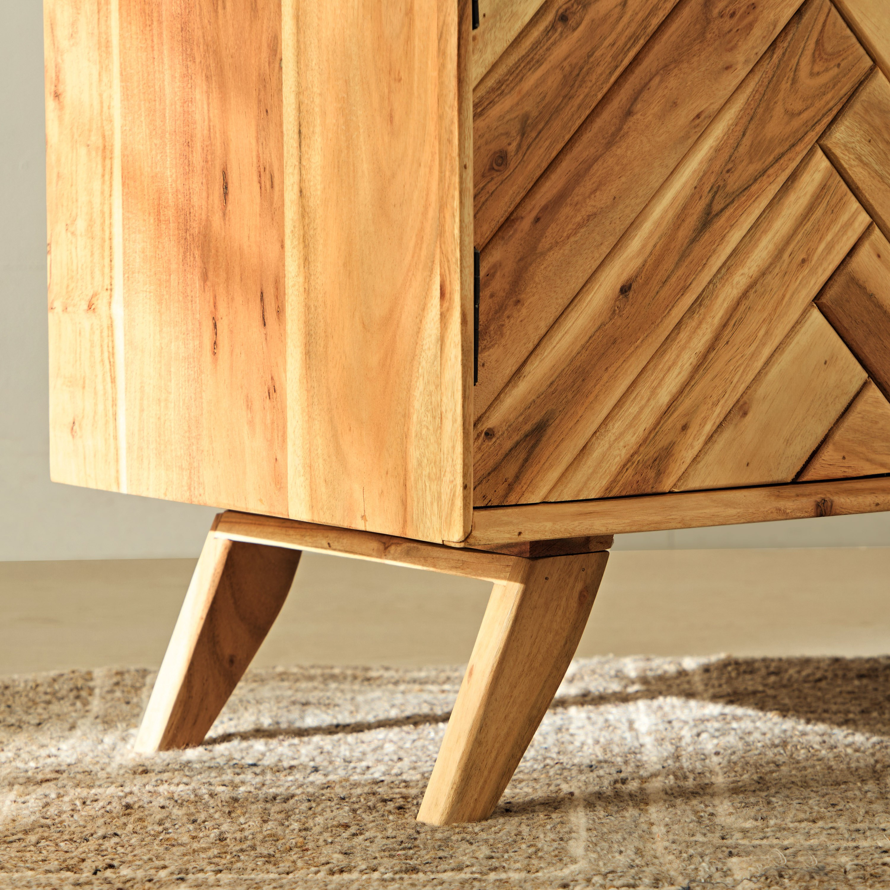 Vendra Chevron 1.5 Metre Solid Wood TV Unit for TVs up to 65 inches-hbxlivingroom-mediaunitsandstorage-tvunits-image-9