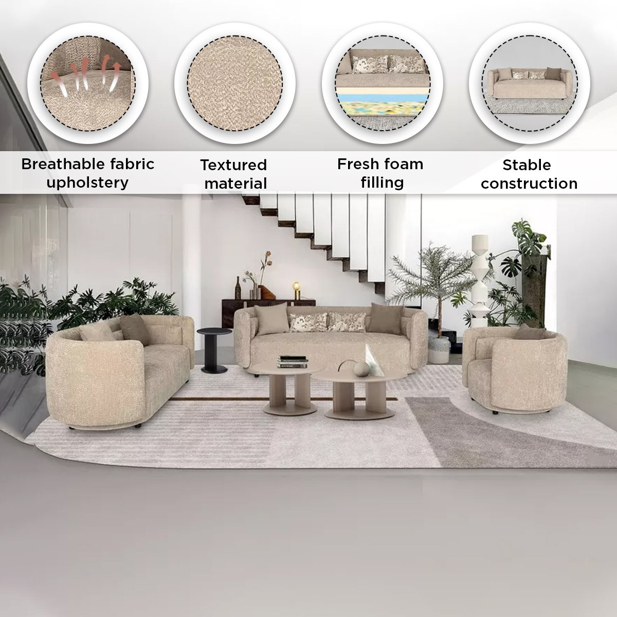 Lavie 3-Seater Fabric Sofa with 4 Cushions-hbxlivingroom-sofasandarmchairs-sofas-image-5