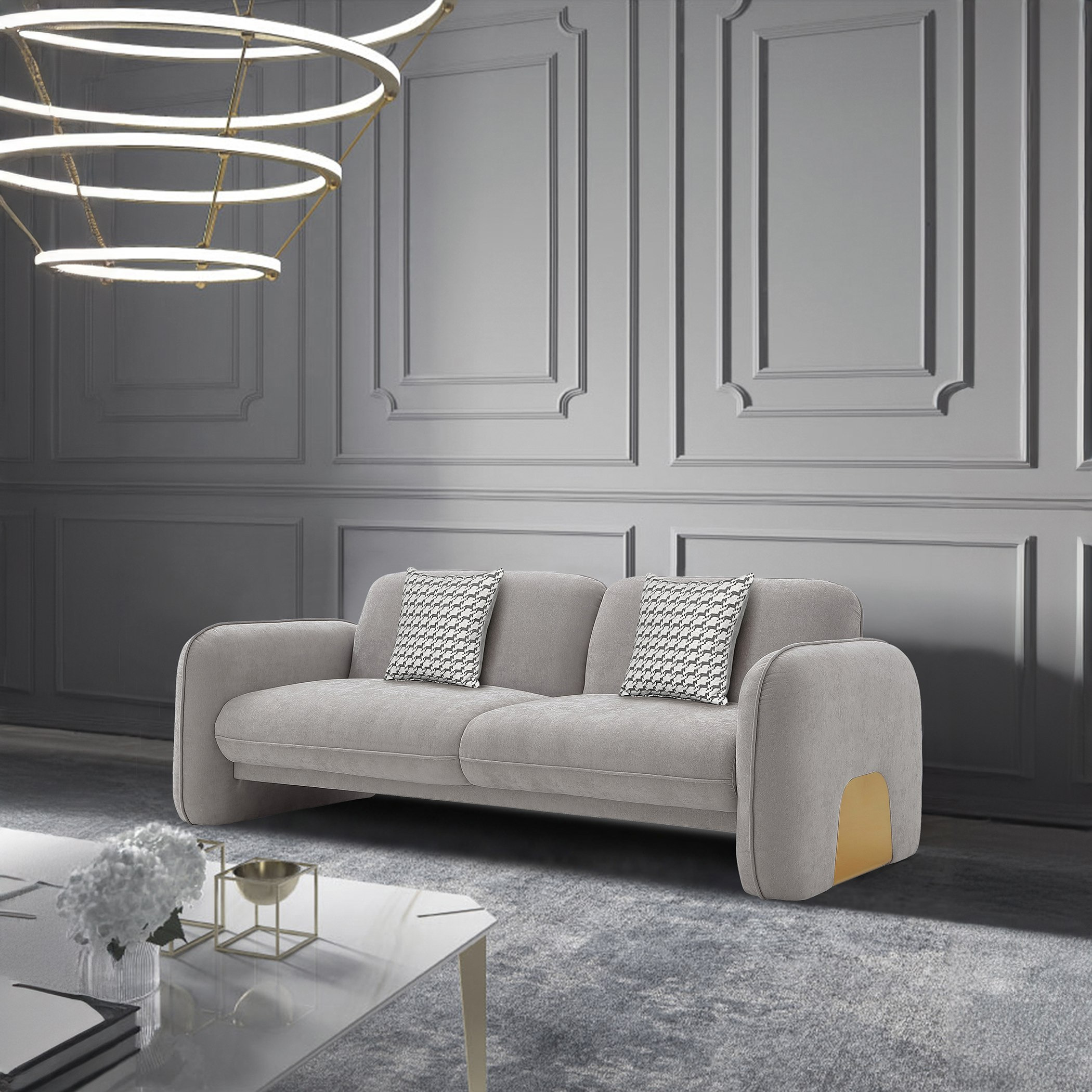 Falcon 3-Seater Fabric Sofa with 2 Cushions-hbxlivingroom-sofasandarmchairs-sofas-image-2