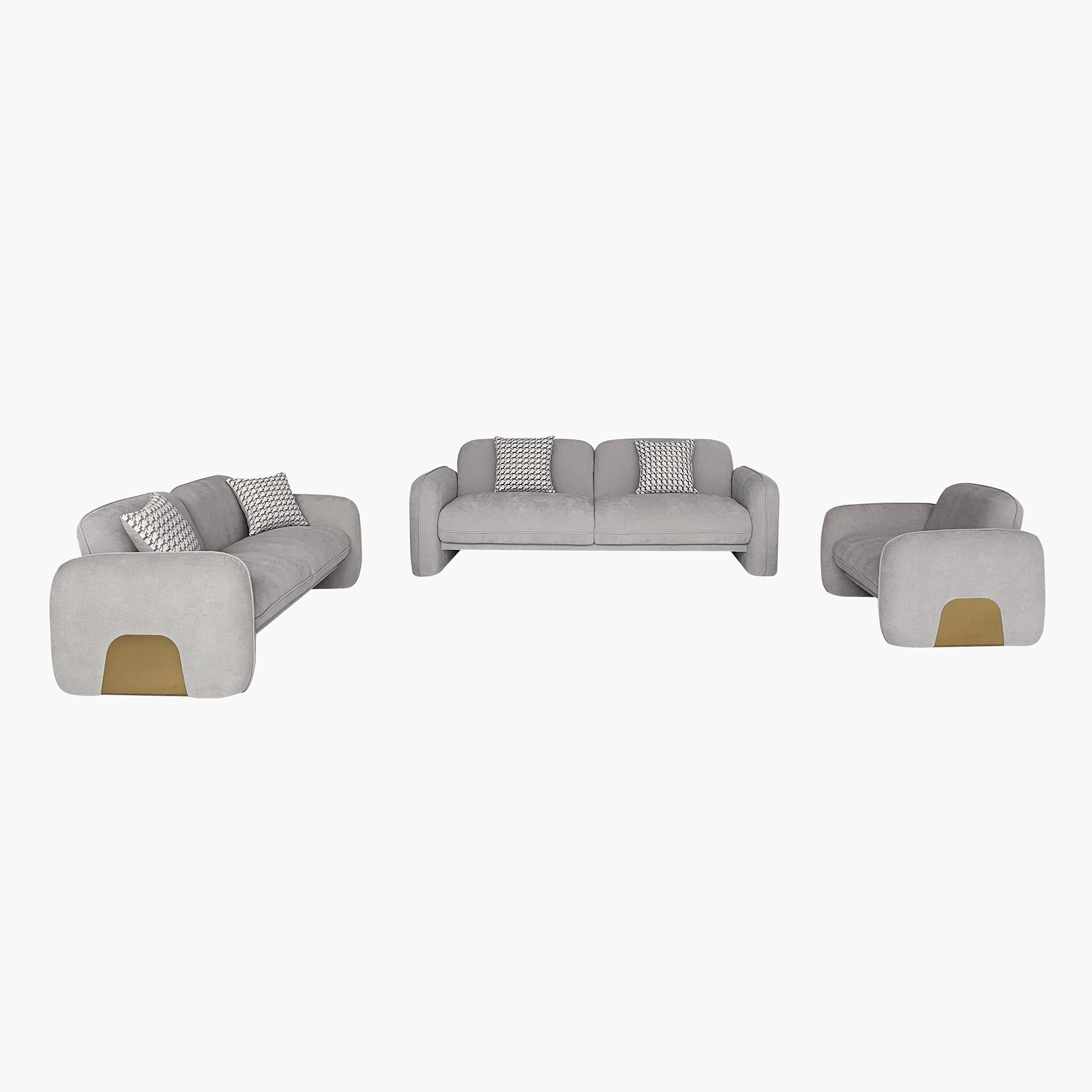 Falcon 3-Seater Fabric Sofa with 2 Cushions-hbxlivingroom-sofasandarmchairs-sofas-image-7