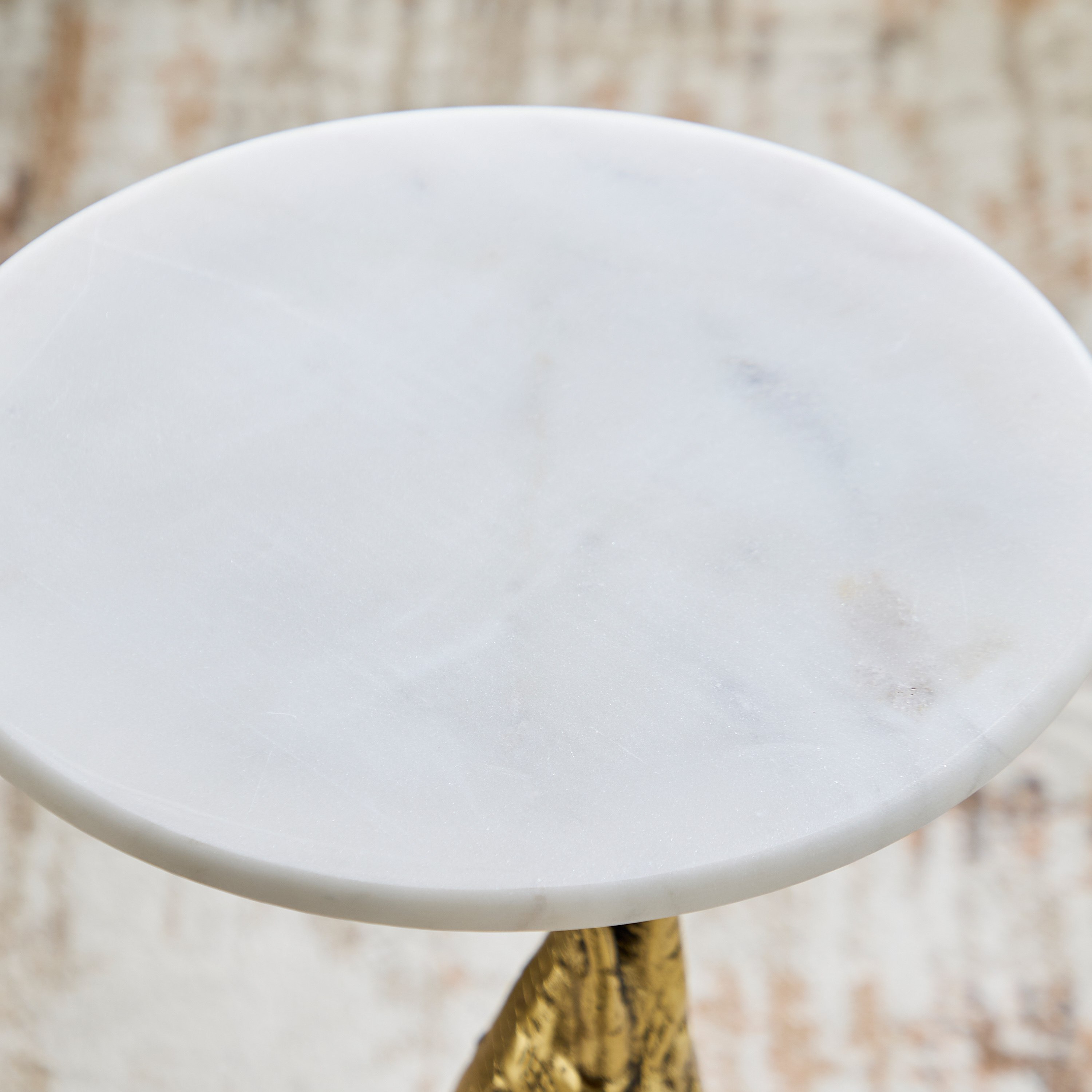Cavon Gaj Genuine Marble Top Side Table-hbxfurniture-livingroom-endtables-image-5