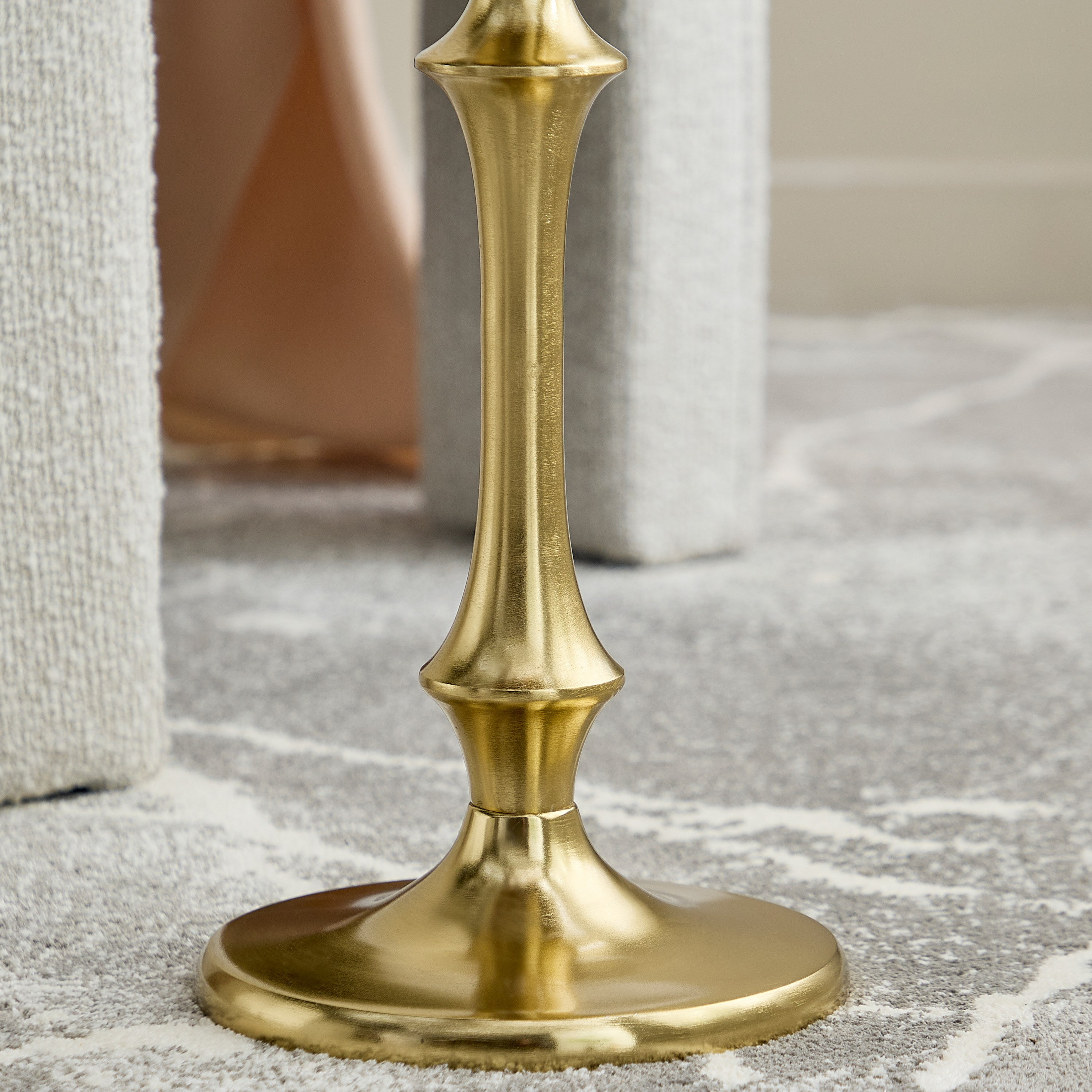 Cavon Lauren Genuine Marble Top Side Table-hbxfurniture-livingroom-endtables-image-5