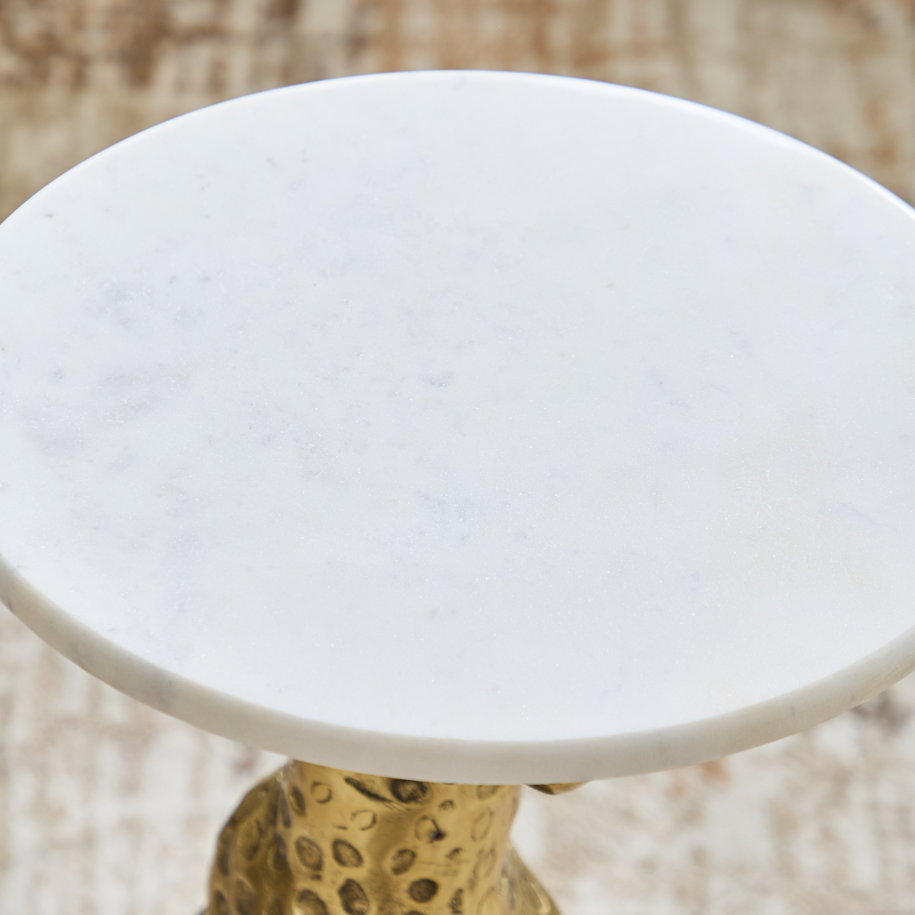 طاولة جانبية بسطح من الرخام الأصلي - چاجوار من كافون-hbxfurniture-livingroom-endtables-image-5