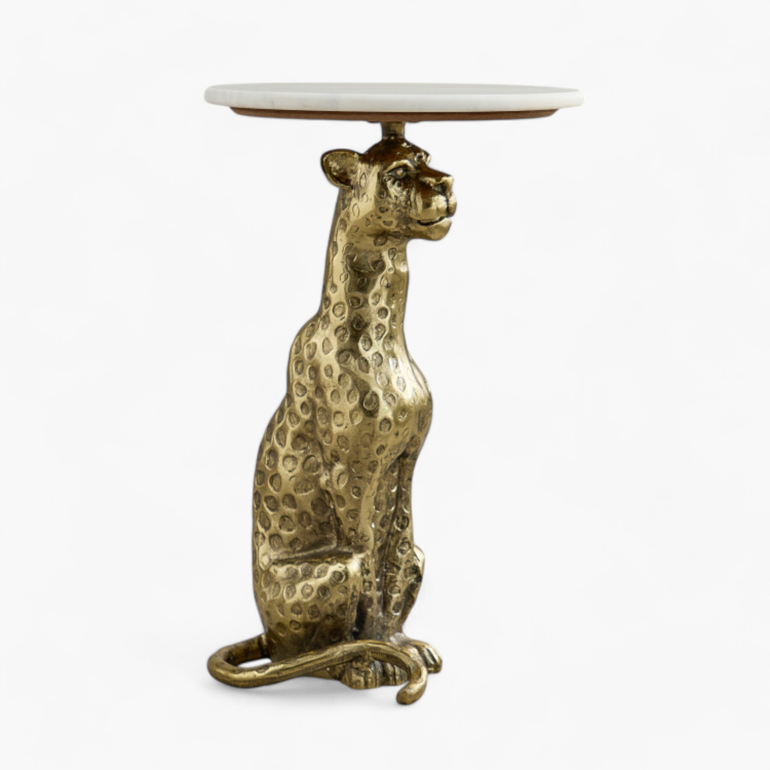 طاولة جانبية بسطح من الرخام الأصلي - چاجوار من كافون-hbxfurniture-livingroom-endtables-image-8