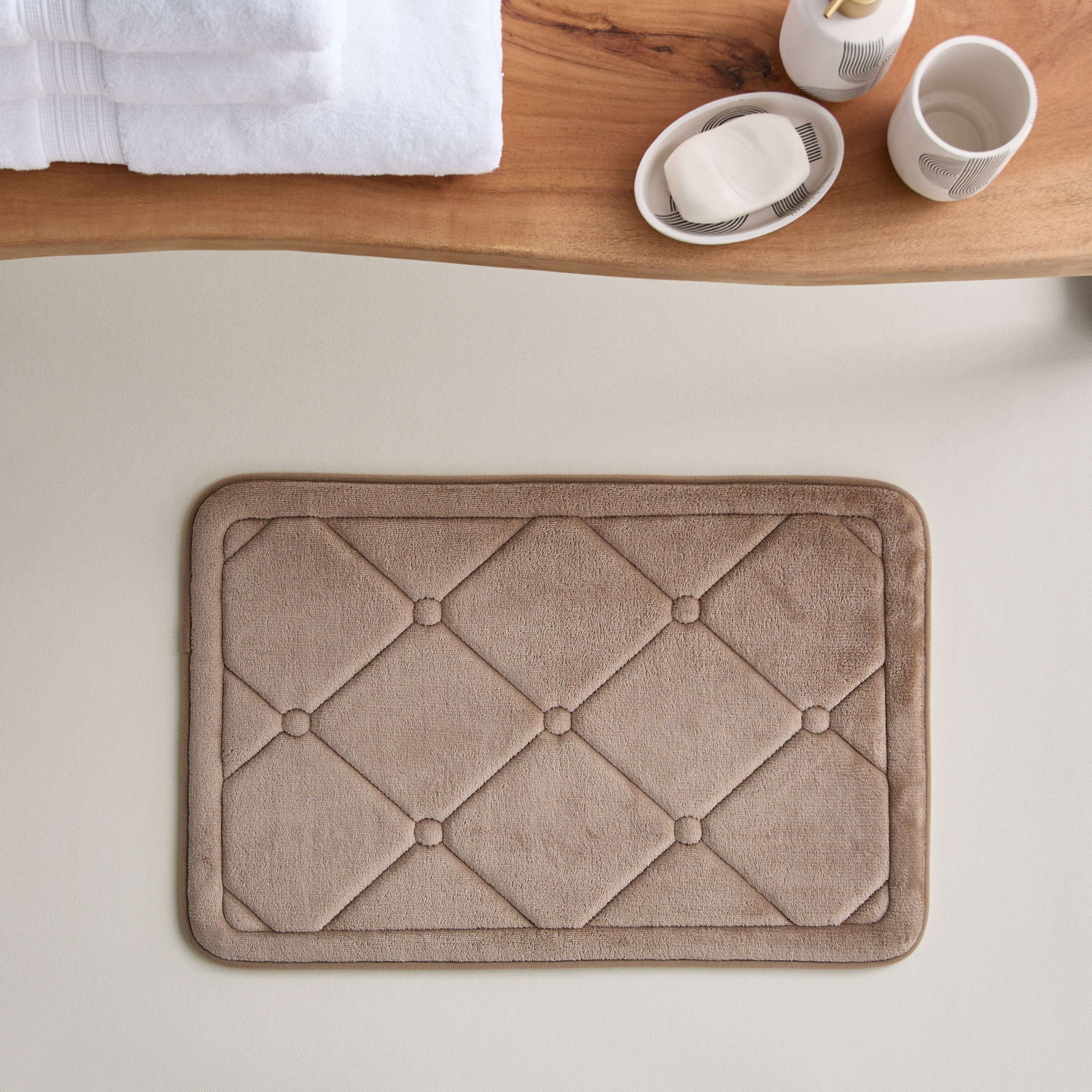 Bella Memory Foam Bathmat - 40x60 cm-PROMO_HB_AE_B1G1_250925-image-1