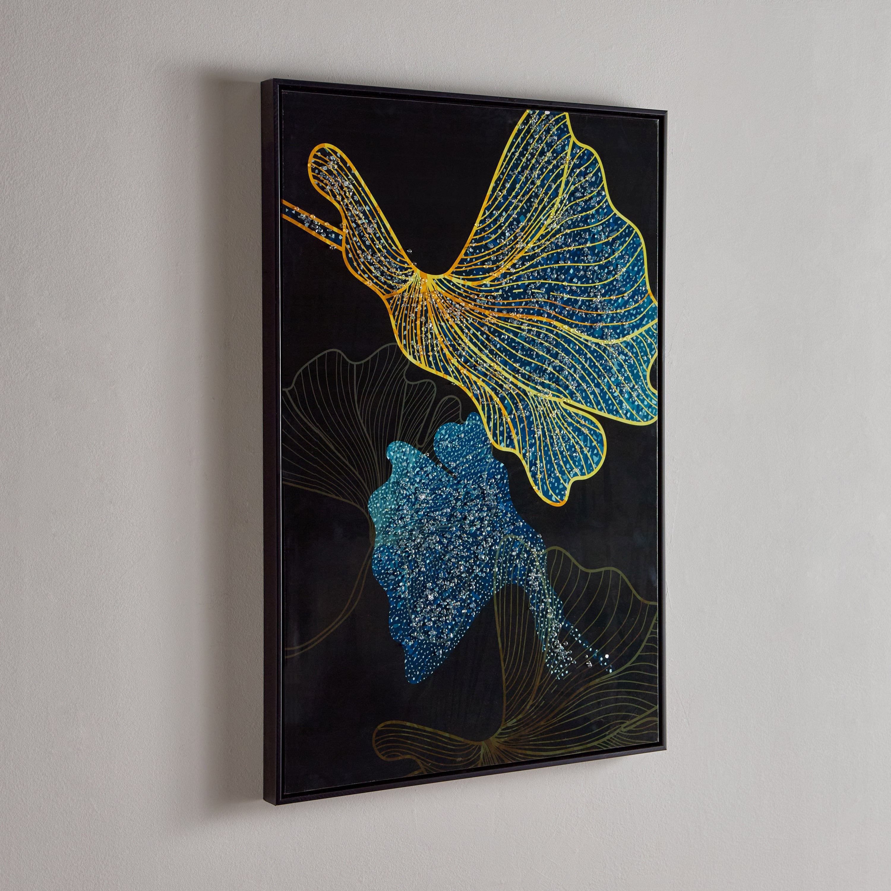 لوحة كانفاس بإطار مطلية مع خرز من فيستا - 60x90x38 سم-hbxhomeware-hbxdecorandfurnishings-image-1