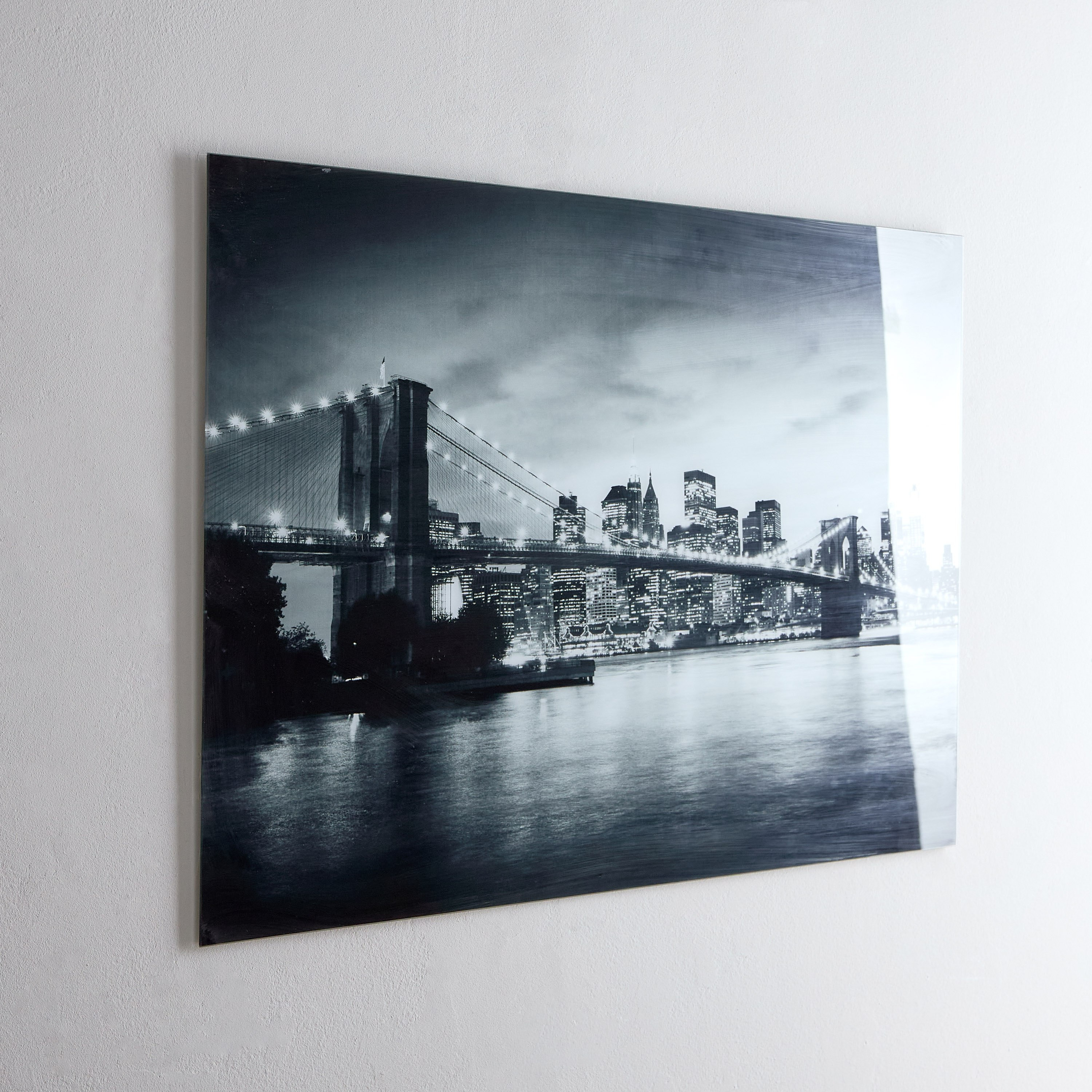 زينة حائط من الزجاج المعالج حراريًا بتصميم جسر من فيستا - 60x90 سم-hbxhomeware-hbxdecorandfurnishings-image-1