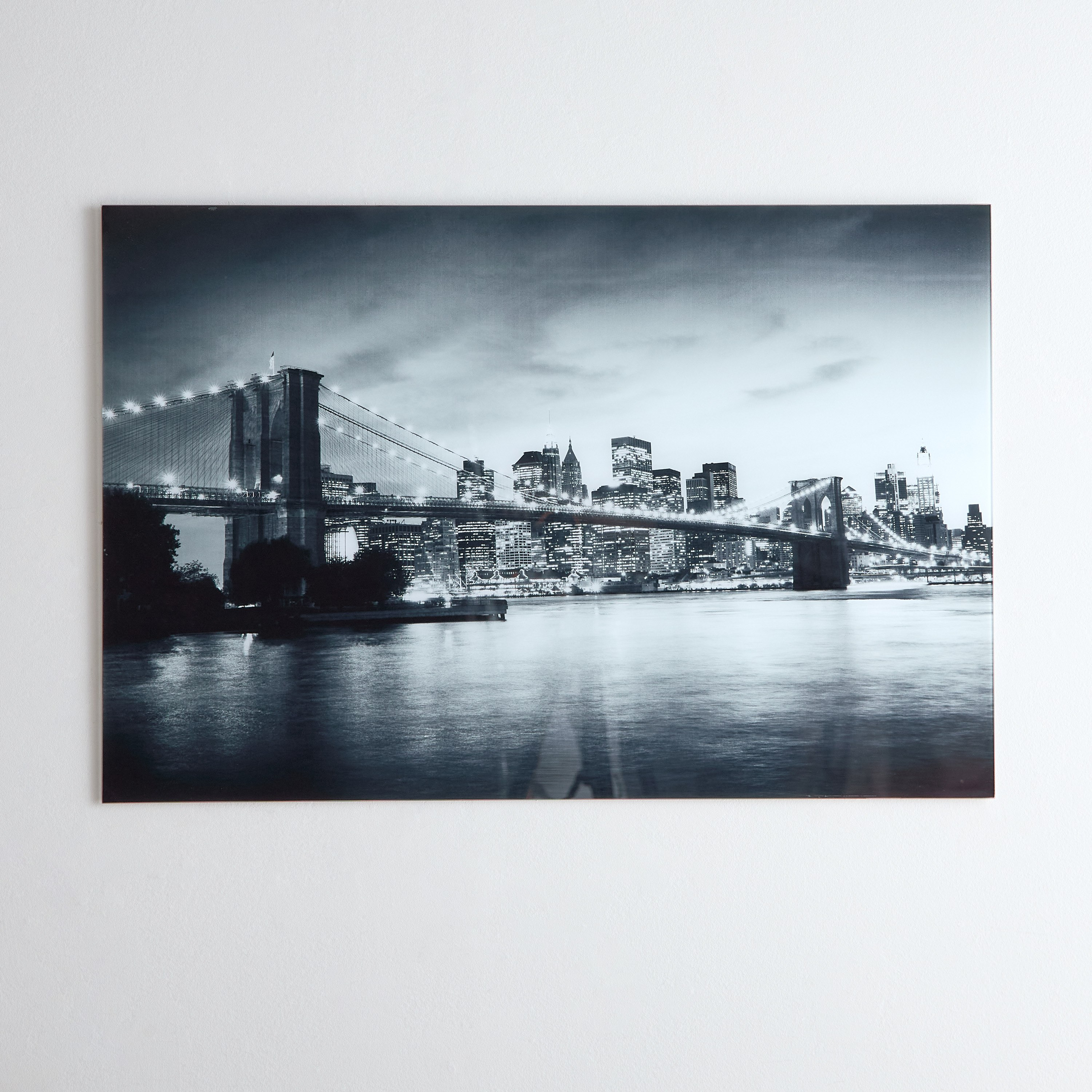زينة حائط من الزجاج المعالج حراريًا بتصميم جسر من فيستا - 60x90 سم-hbxhomeware-hbxdecorandfurnishings-image-2
