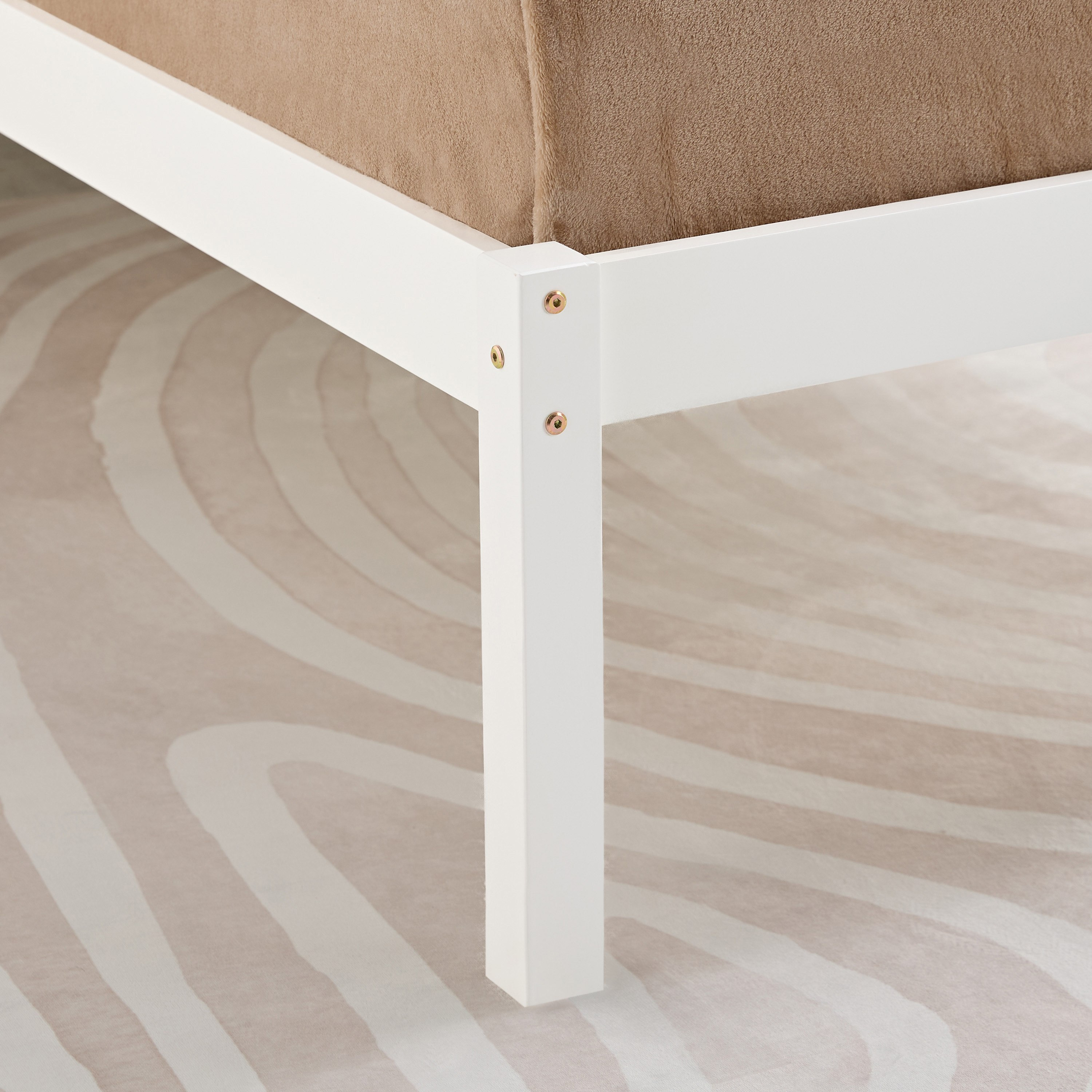 Movo Stova Vanilla Single Bed - 90x200 cm-hbxfurniture-bedsandbedsets-beds-single-image-4