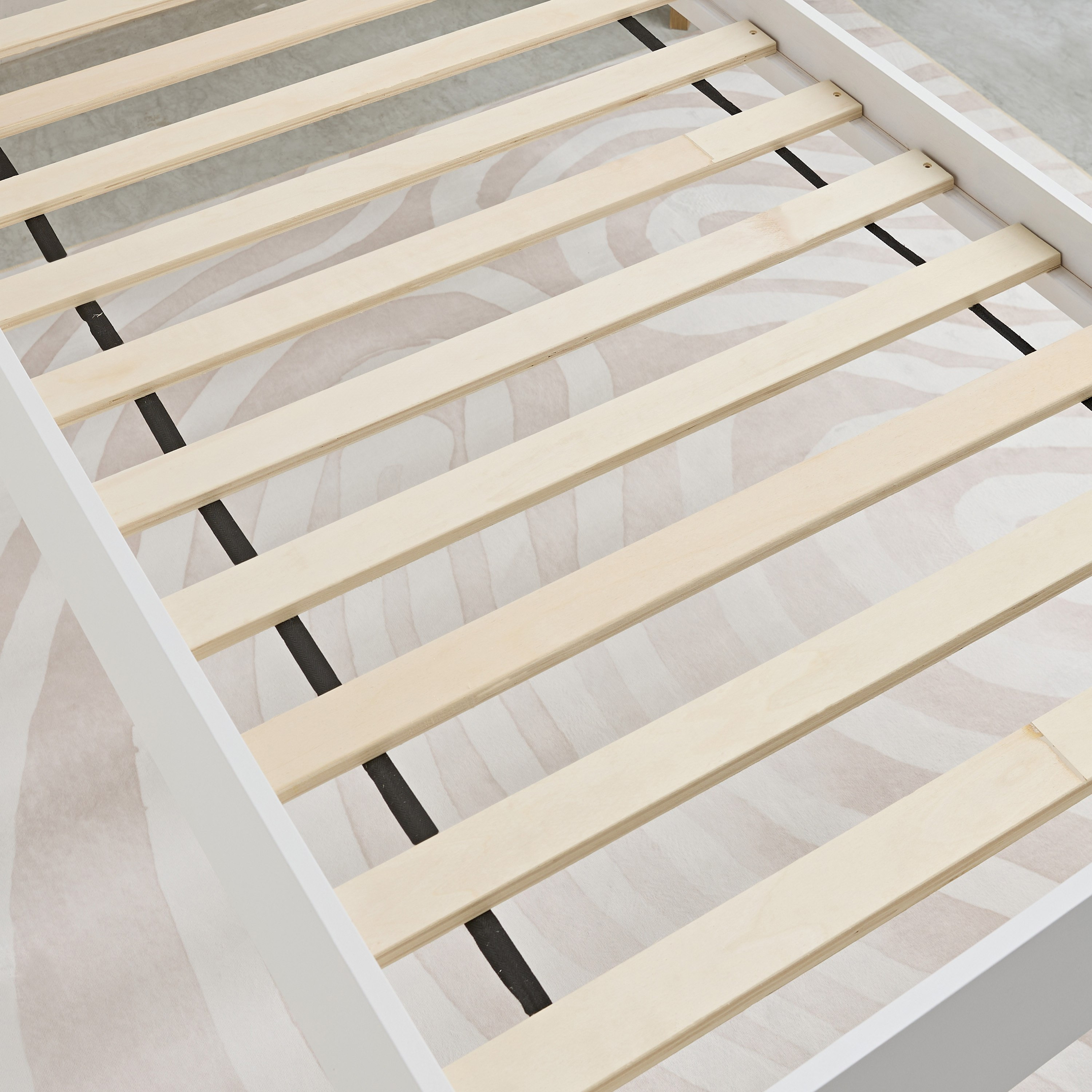 Movo Stova Vanilla Single Bed - 90x200 cm-hbxfurniture-bedsandbedsets-beds-single-image-5