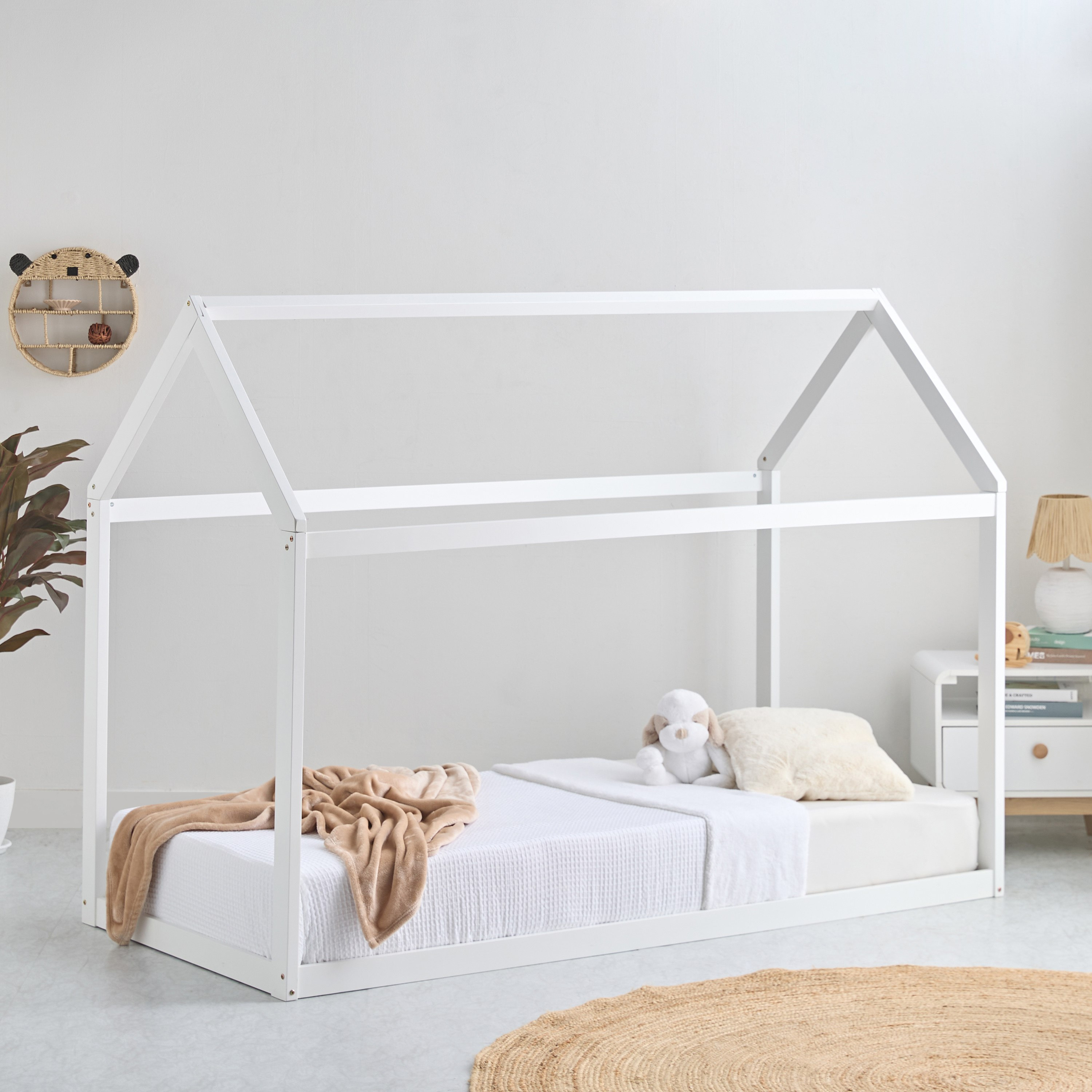سرير فردي بتصميم بيت - ستوفا فانيلا من موڤو - 90x200 سم-hbxfurniture-bedsandbedsets-beds-single-image-2
