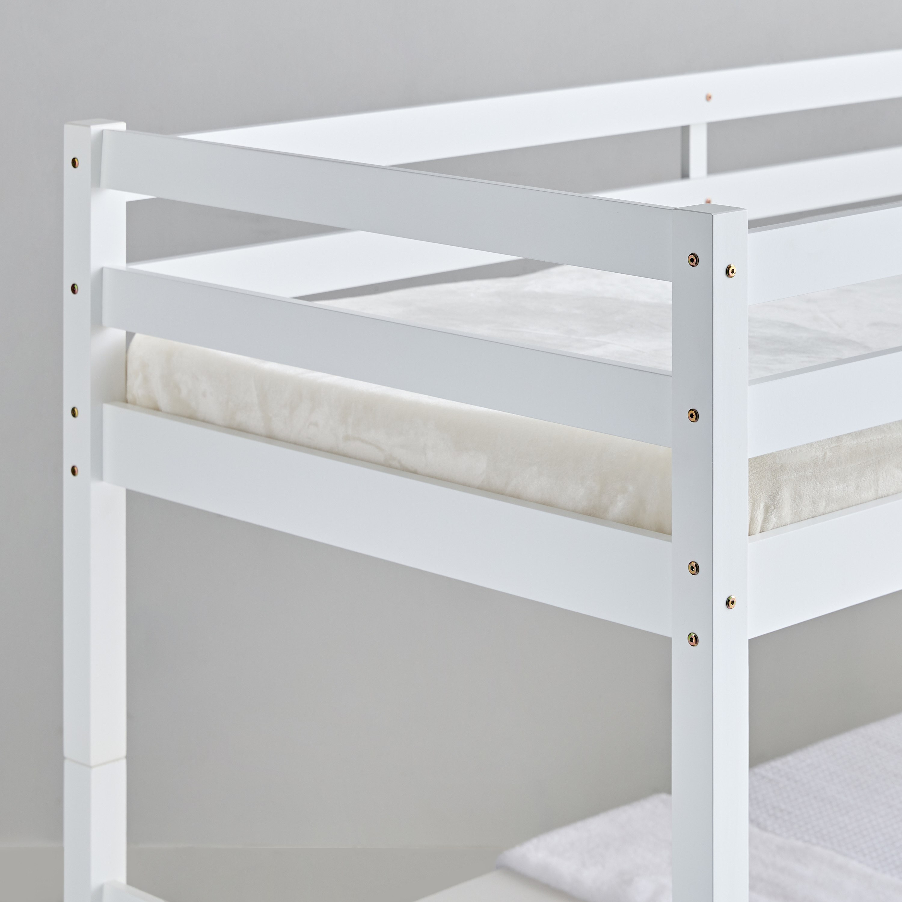 Movo Stova Vanilla Single Convertible Bunk Bed - 90x200 cm-hbxkidsandyouth-bedsandbedsets-bunkbeds-single-image-3