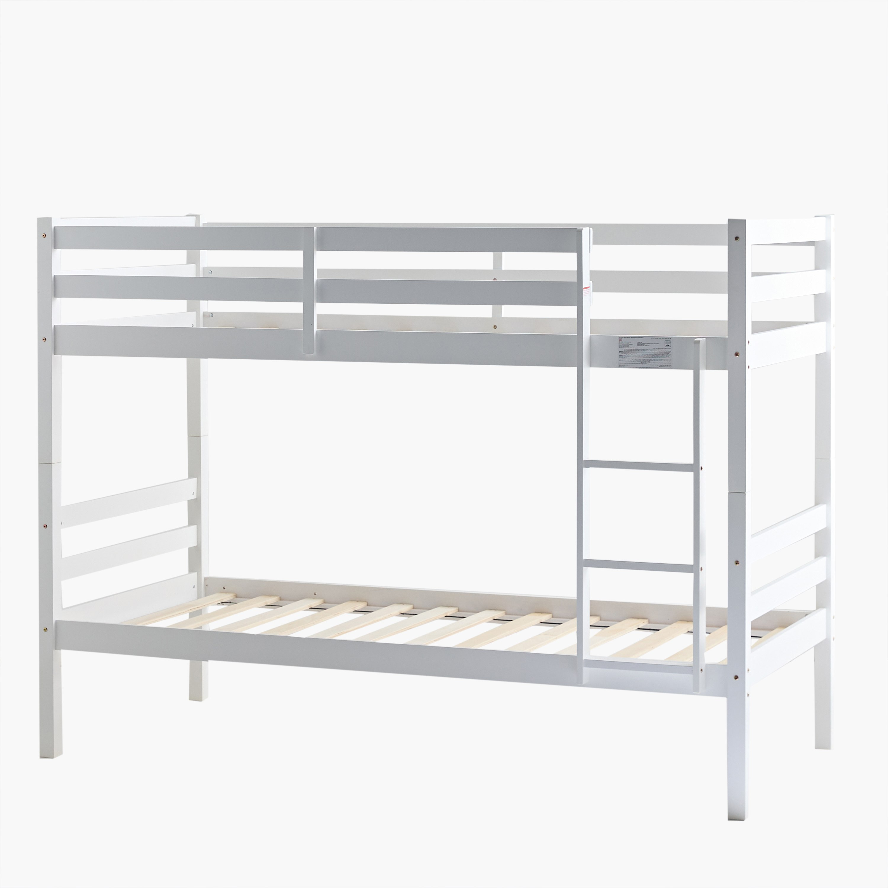 Movo Stova Vanilla Single Convertible Bunk Bed - 90x200 cm-hbxkidsandyouth-bedsandbedsets-bunkbeds-single-image-14