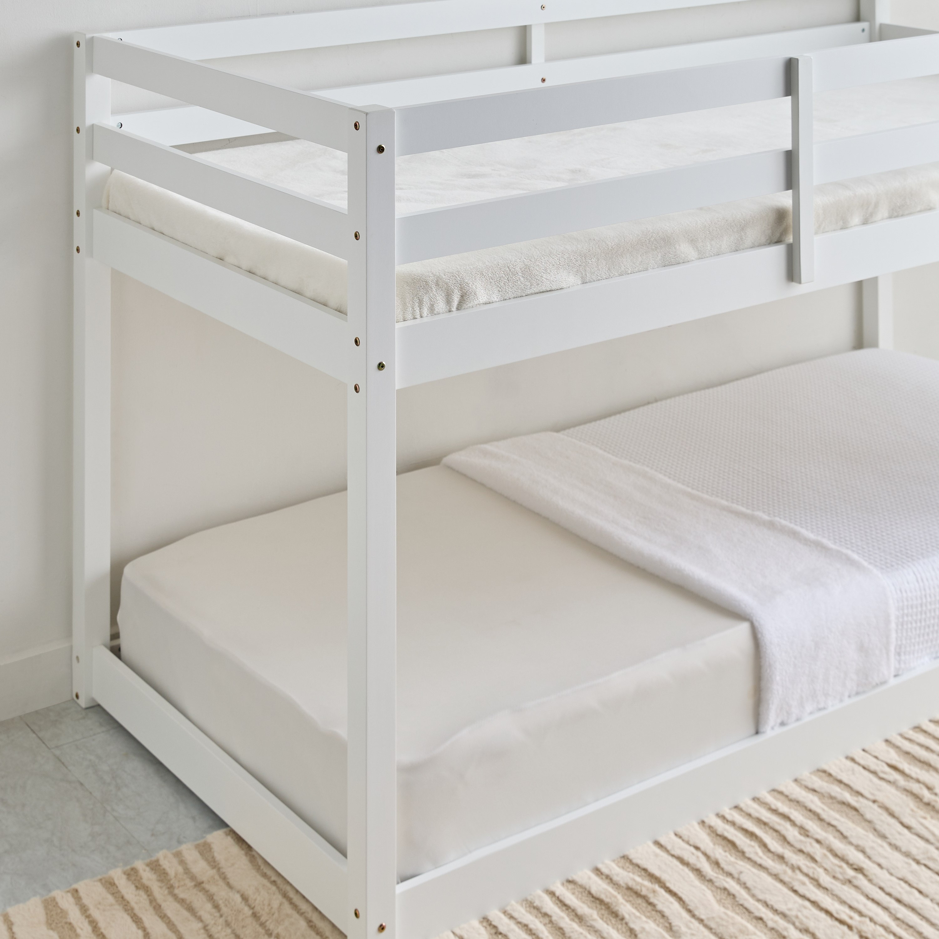 سرير طابقين أرضي فردي من ستوفا فانيلا - 90x200 سم-hbxkidsandyouth-bedsandbedsets-bunkbeds-single-image-3