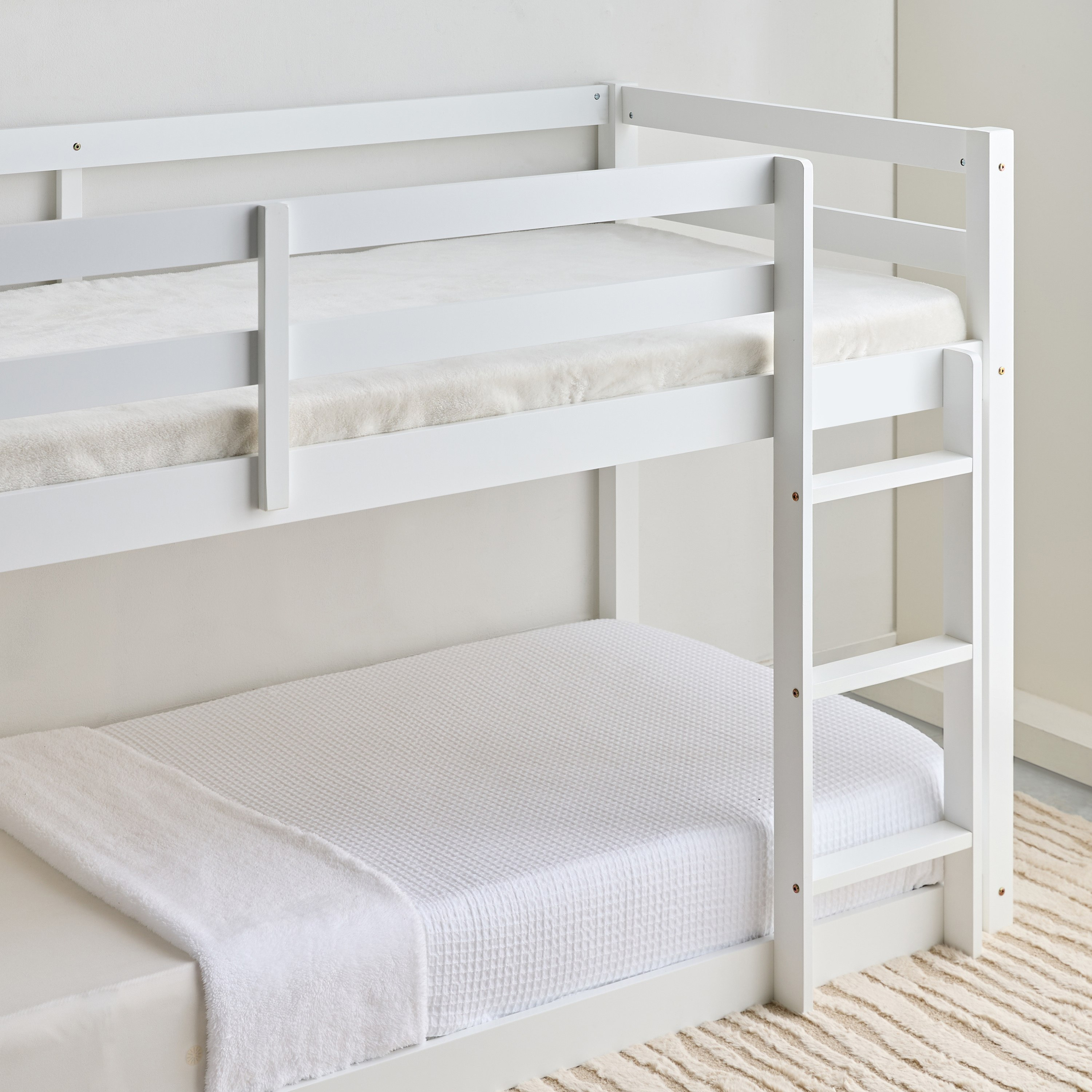 سرير طابقين أرضي فردي من ستوفا فانيلا - 90x200 سم-hbxkidsandyouth-bedsandbedsets-bunkbeds-single-image-4