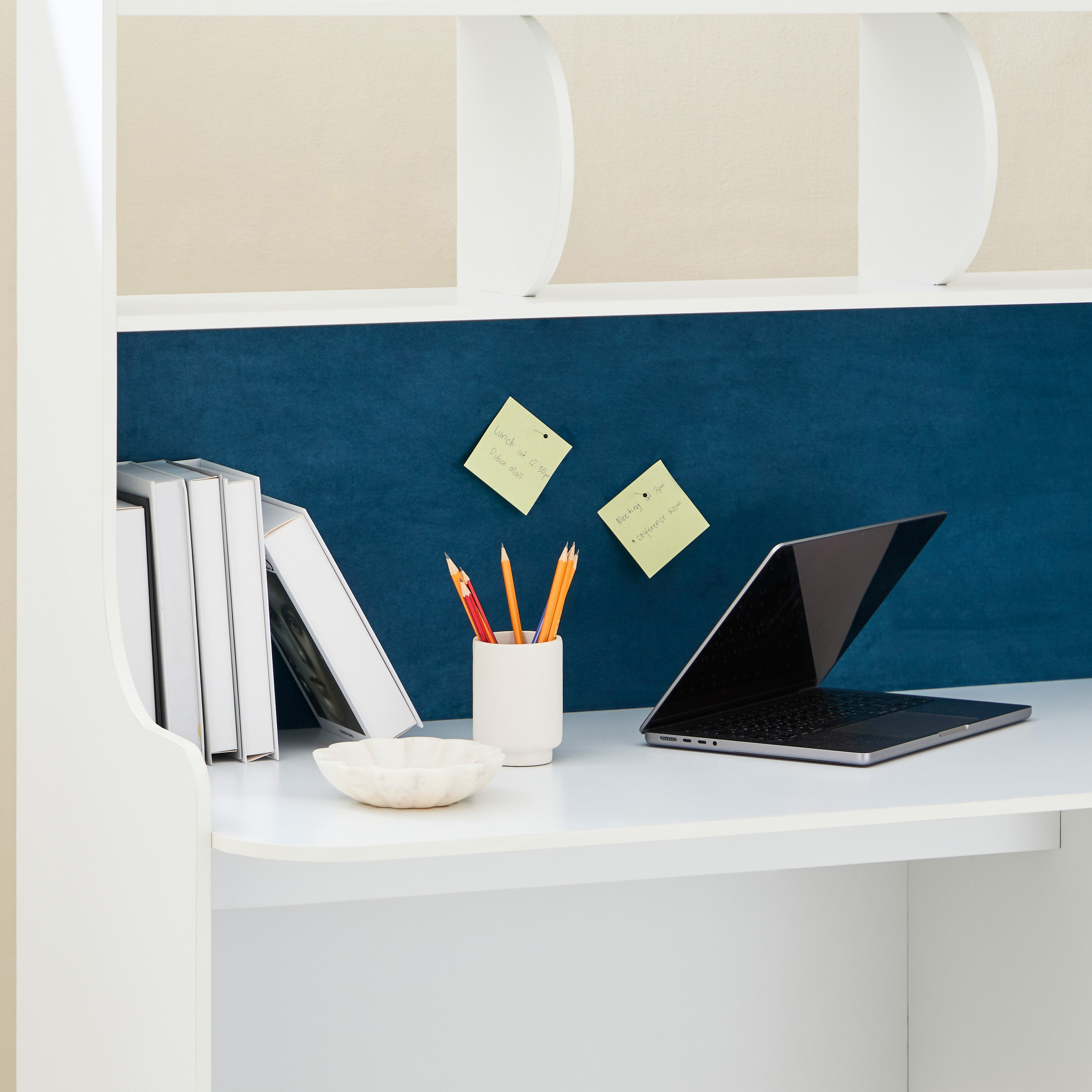 Stello 1-Door and 1-Drawer Study Desk with Hutch-hbxfurniture-office-desks-image-4