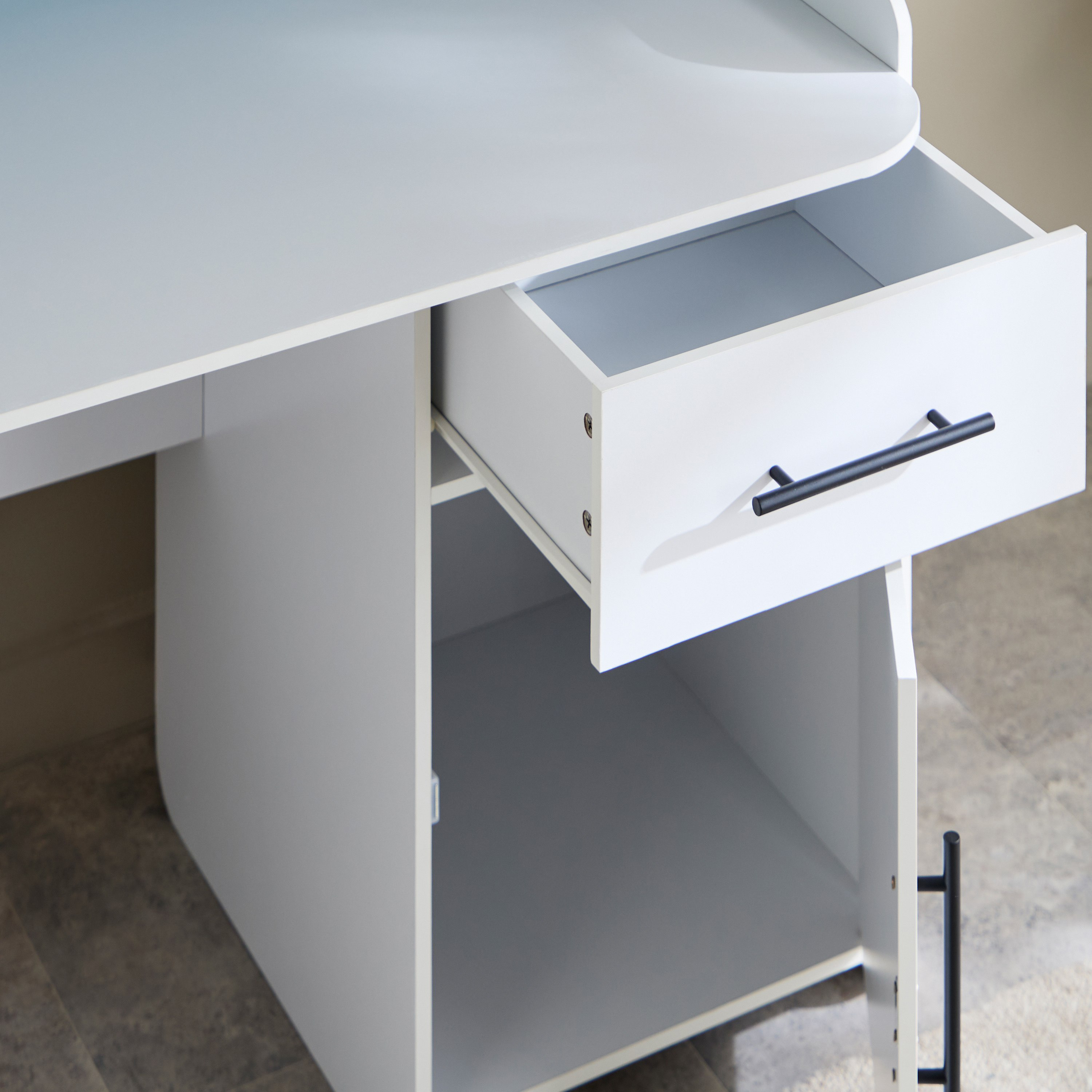 Stello 1-Door and 1-Drawer Study Desk with Hutch-hbxfurniture-office-desks-image-6