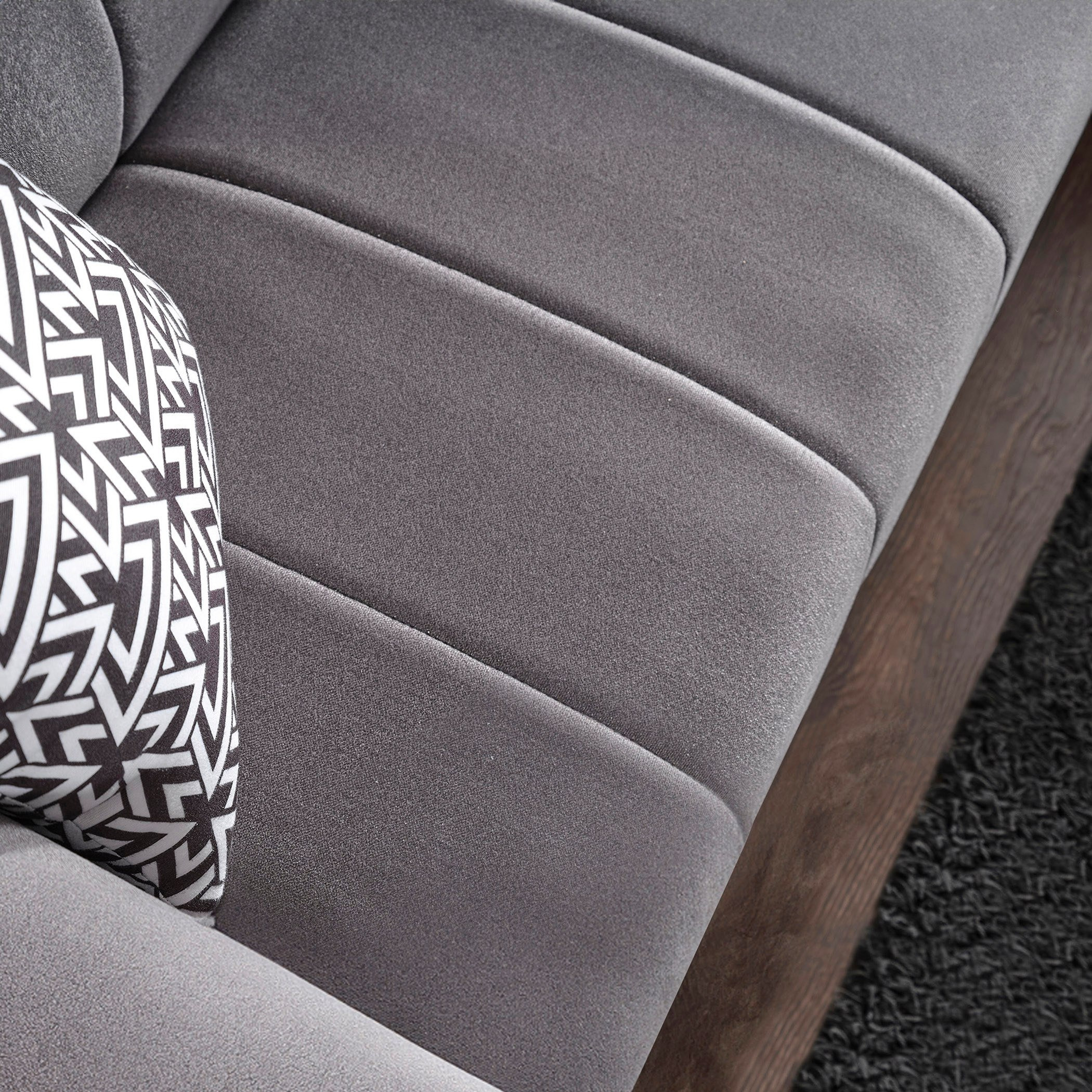 كنبة سرير قماش ركنية قابلة للعكس 4 مقاعد بمساحة تخزين و 2 وسادة من أرمينا-hbxfurniture-livingroom-sofabeds-image-12