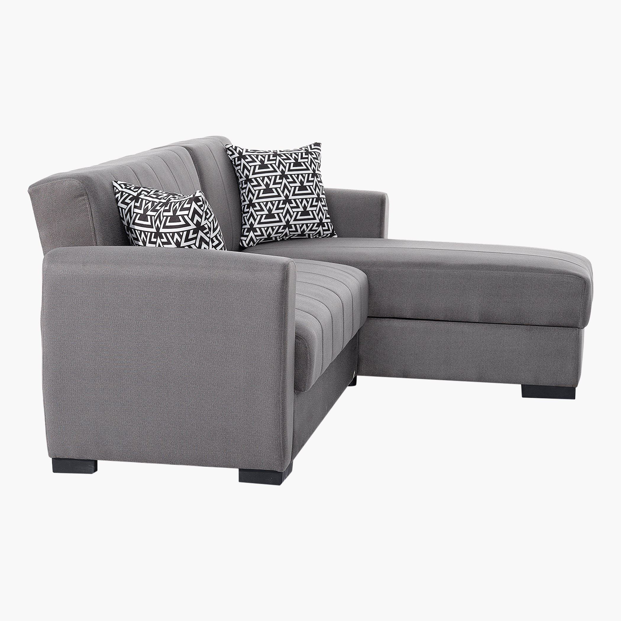 كنبة سرير قماش ركنية قابلة للعكس 4 مقاعد بمساحة تخزين و 2 وسادة من أرمينا-hbxfurniture-livingroom-sofabeds-image-7