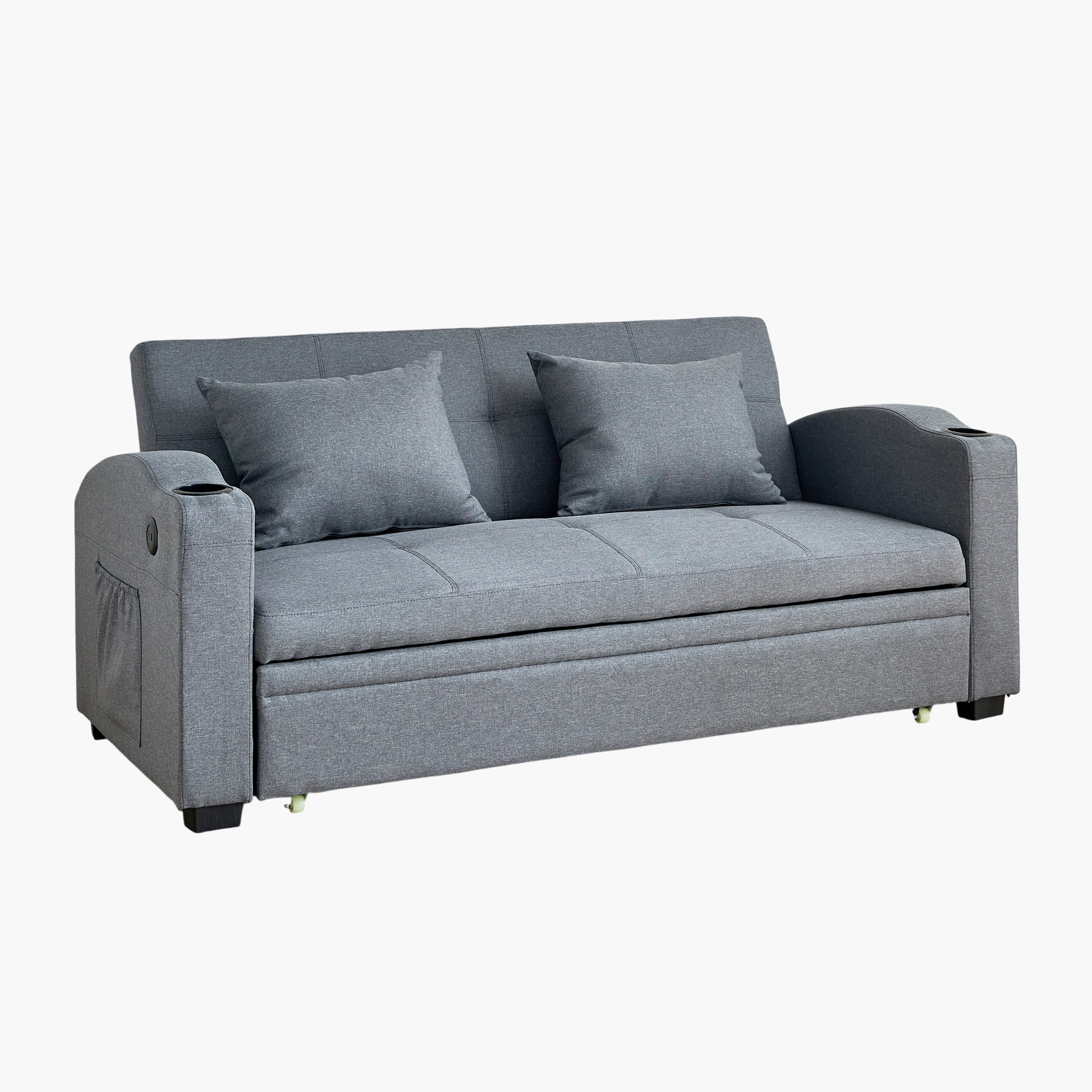 كنبة سرير 3 مقاعد قابلة للسحب بوسادتين وحاملي أكواب ومنفذ يو إس بي نوع سي من مورجان-hbxfurniture-sofasandarmchairs-sofabeds-image-15