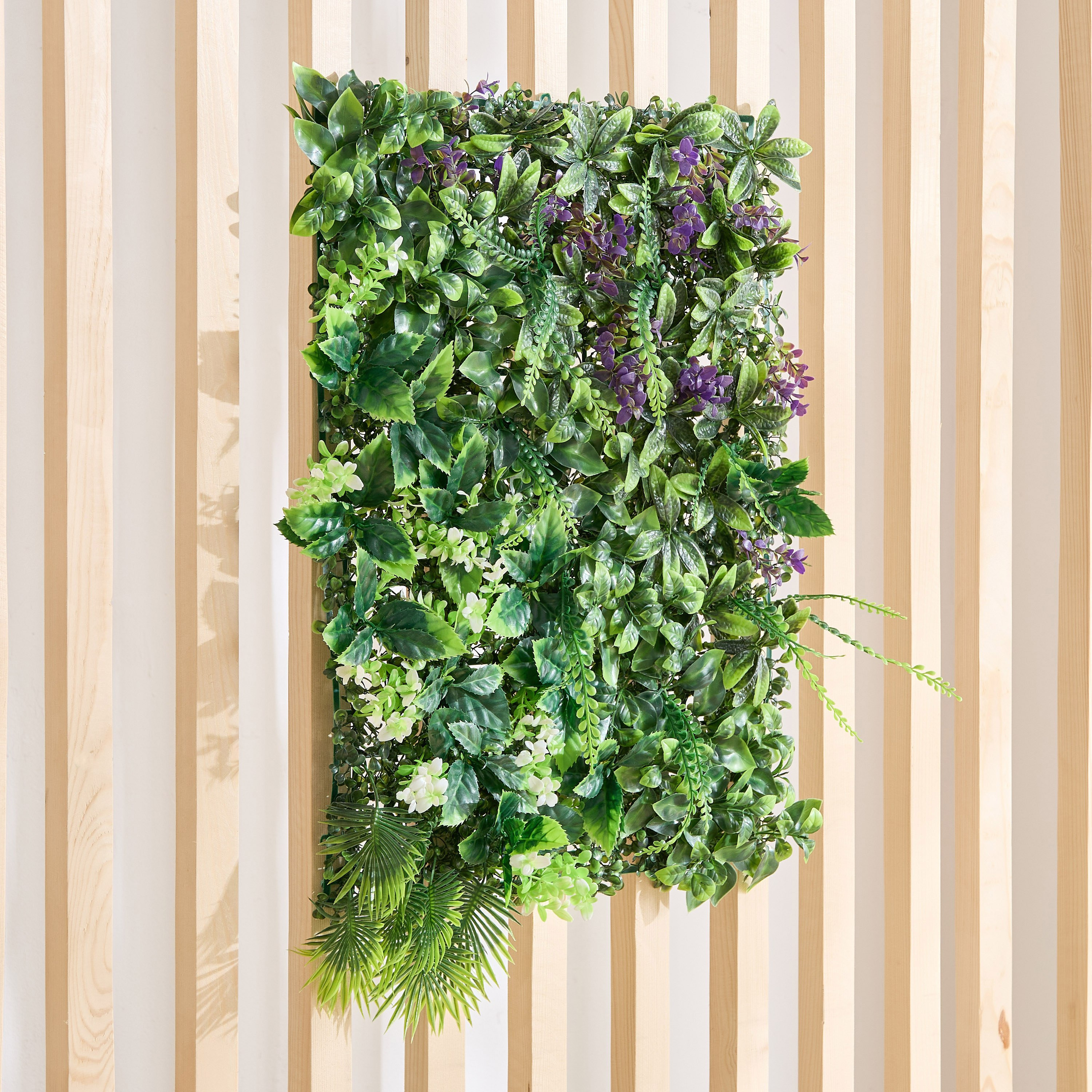 لوحة حائط من العشب الصناعي من سيلو - 60x4x40 سم-hbxdecorandfurnishings-homeaccessories-artificialflowersandplants-image-1
