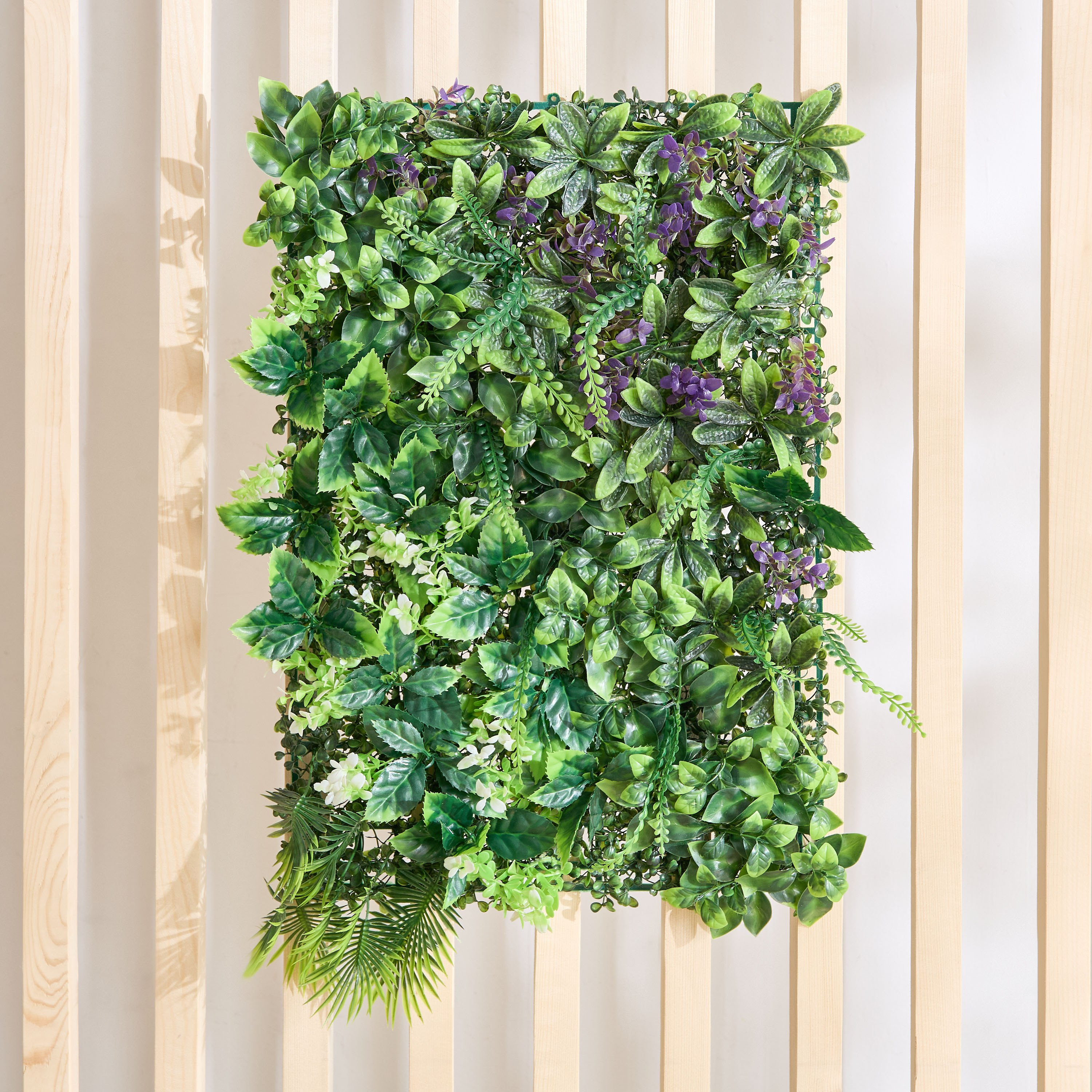 لوحة حائط من العشب الصناعي من سيلو - 60x4x40 سم-hbxdecorandfurnishings-homeaccessories-artificialflowersandplants-image-2