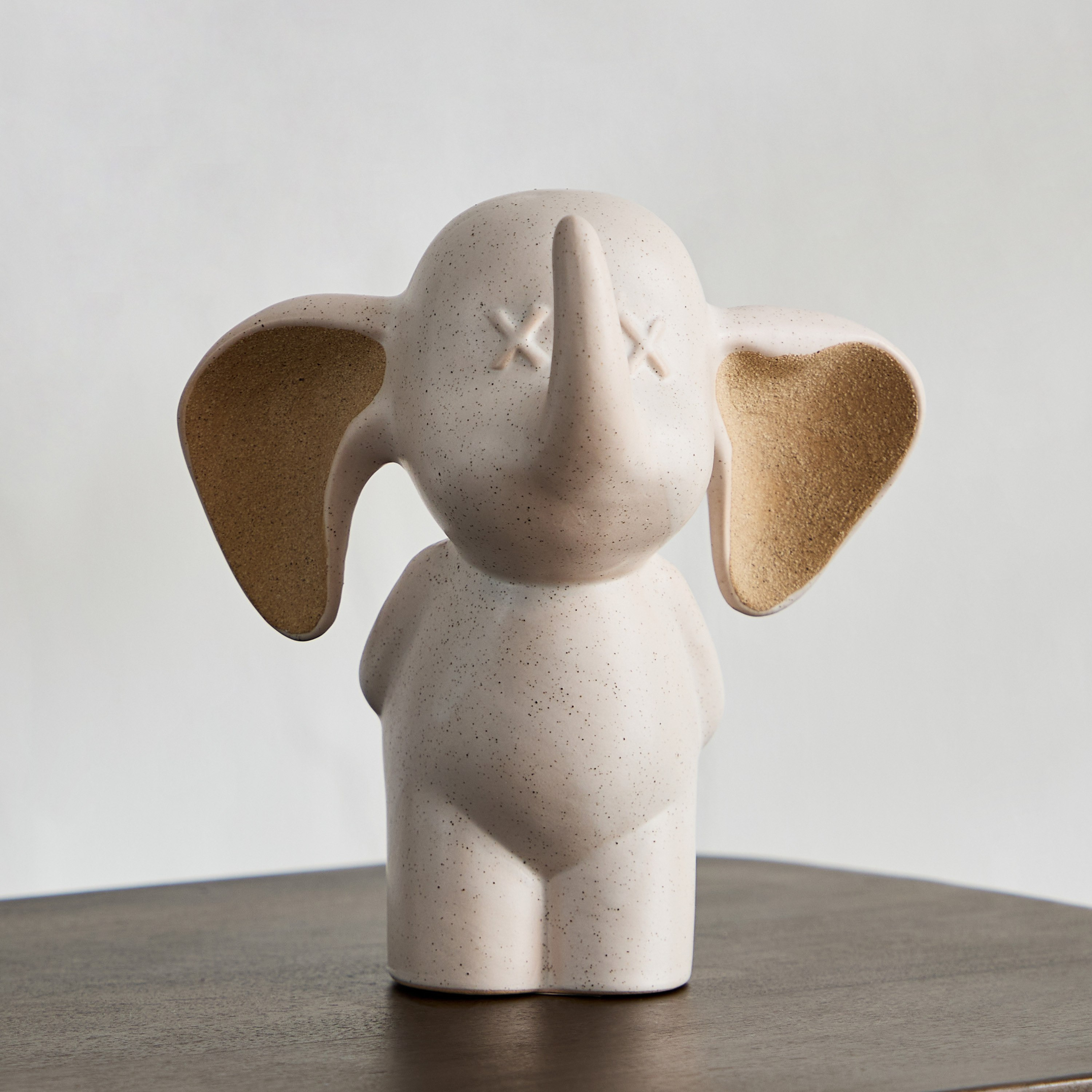فيل ديكور لطيف سيراميك مزدوج الملمس من بليث - 15.1x11.2x16.2 سم-hbxhomeware-homedecor-figurinesandornaments-image-2