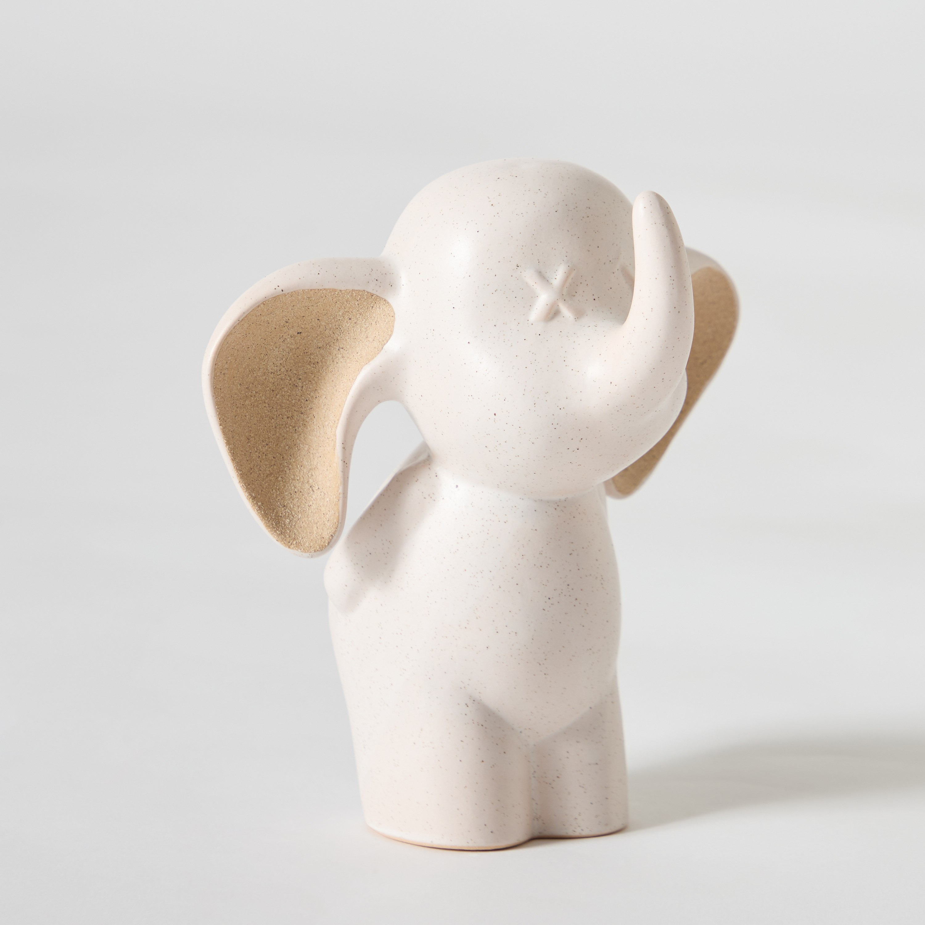 فيل ديكور لطيف سيراميك مزدوج الملمس من بليث - 15.1x11.2x16.2 سم-hbxhomeware-homedecor-figurinesandornaments-image-5