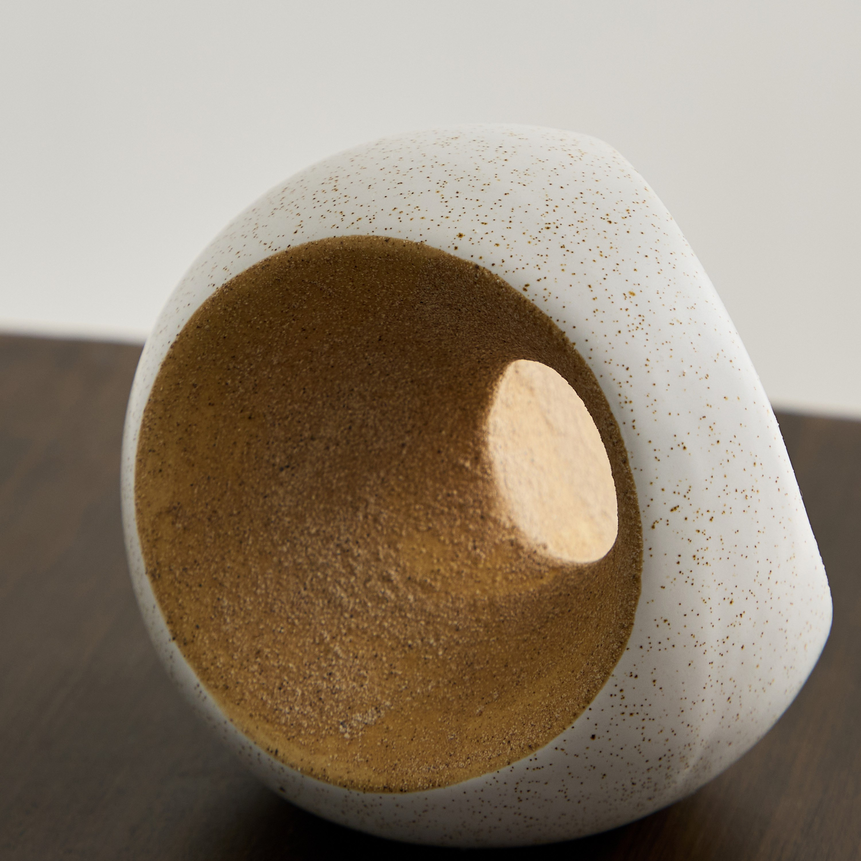 Blyth Ceramic Double Texture Accent - 11.1x10.5x10.5 cm-hbxhomeware-homedecor-figurinesandornaments-image-3