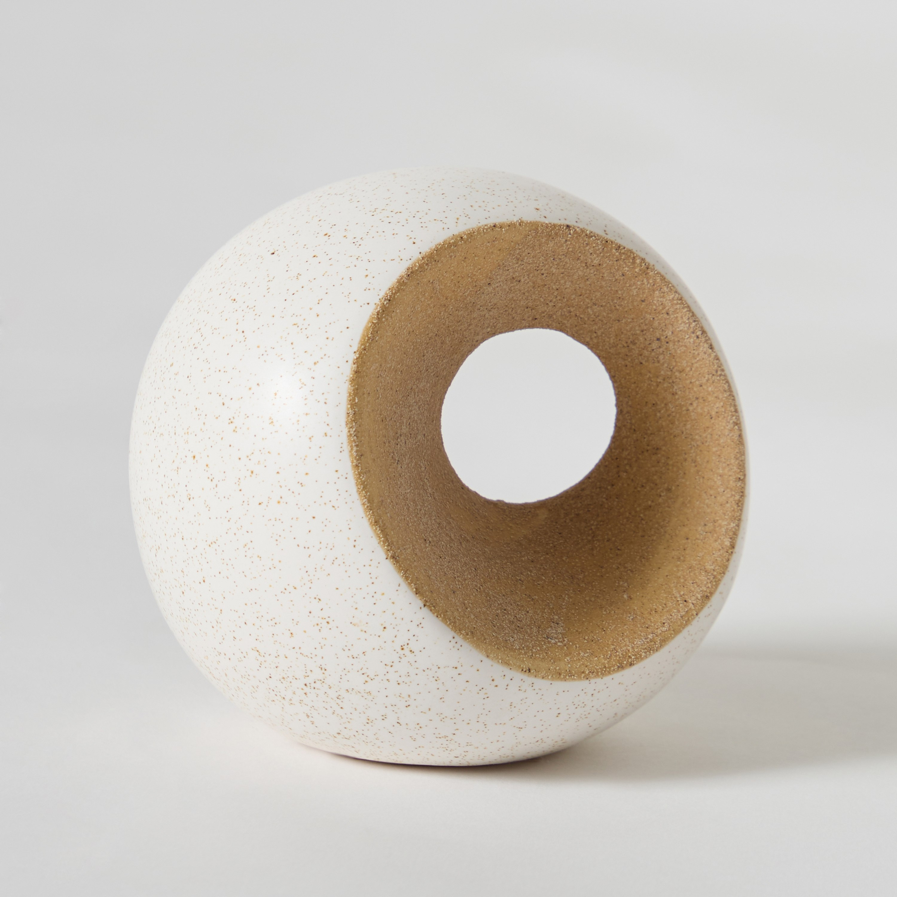 Blyth Ceramic Double Texture Accent - 11.1x10.5x10.5 cm-hbxhomeware-homedecor-figurinesandornaments-image-5