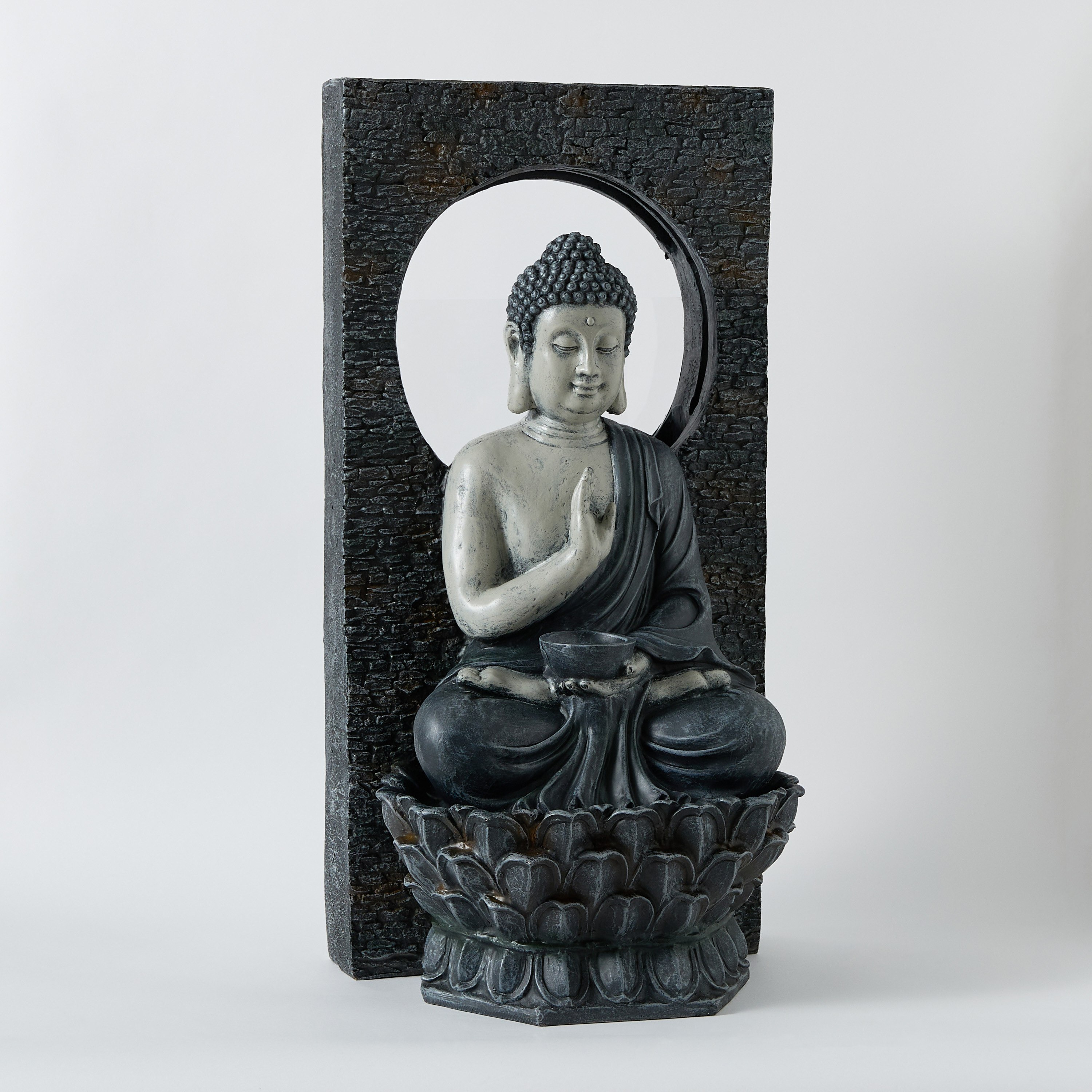Divine Buddha Outdoor Fountain with LED - 48x40x96 cm-hbxhomeware-gardenandoutdoor-outdoorfountain-image-5
