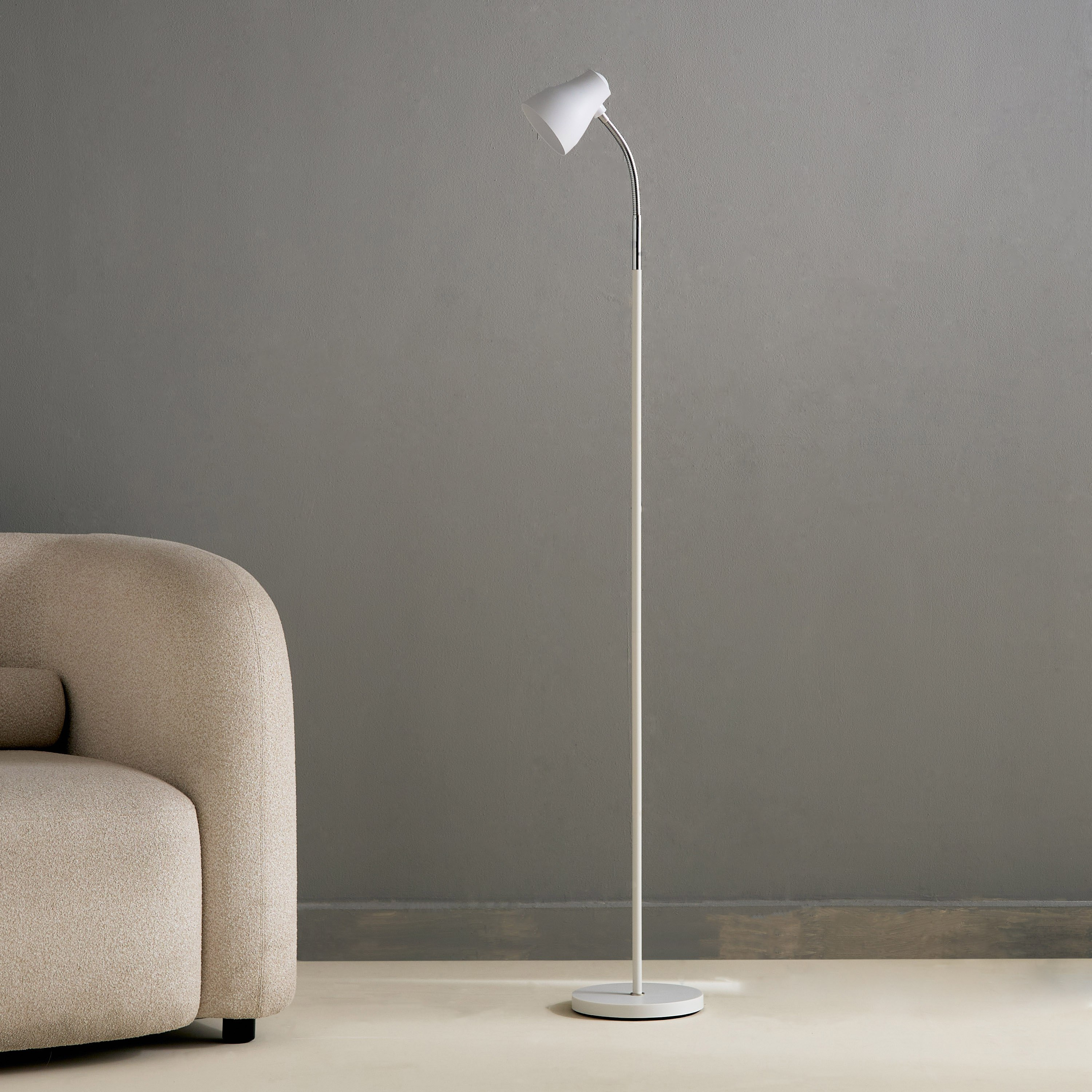 مصباح أرضية معدني مع غطاء من كيث - 19x130 سم-hbxhomeware-hbxlivingroom-image-1
