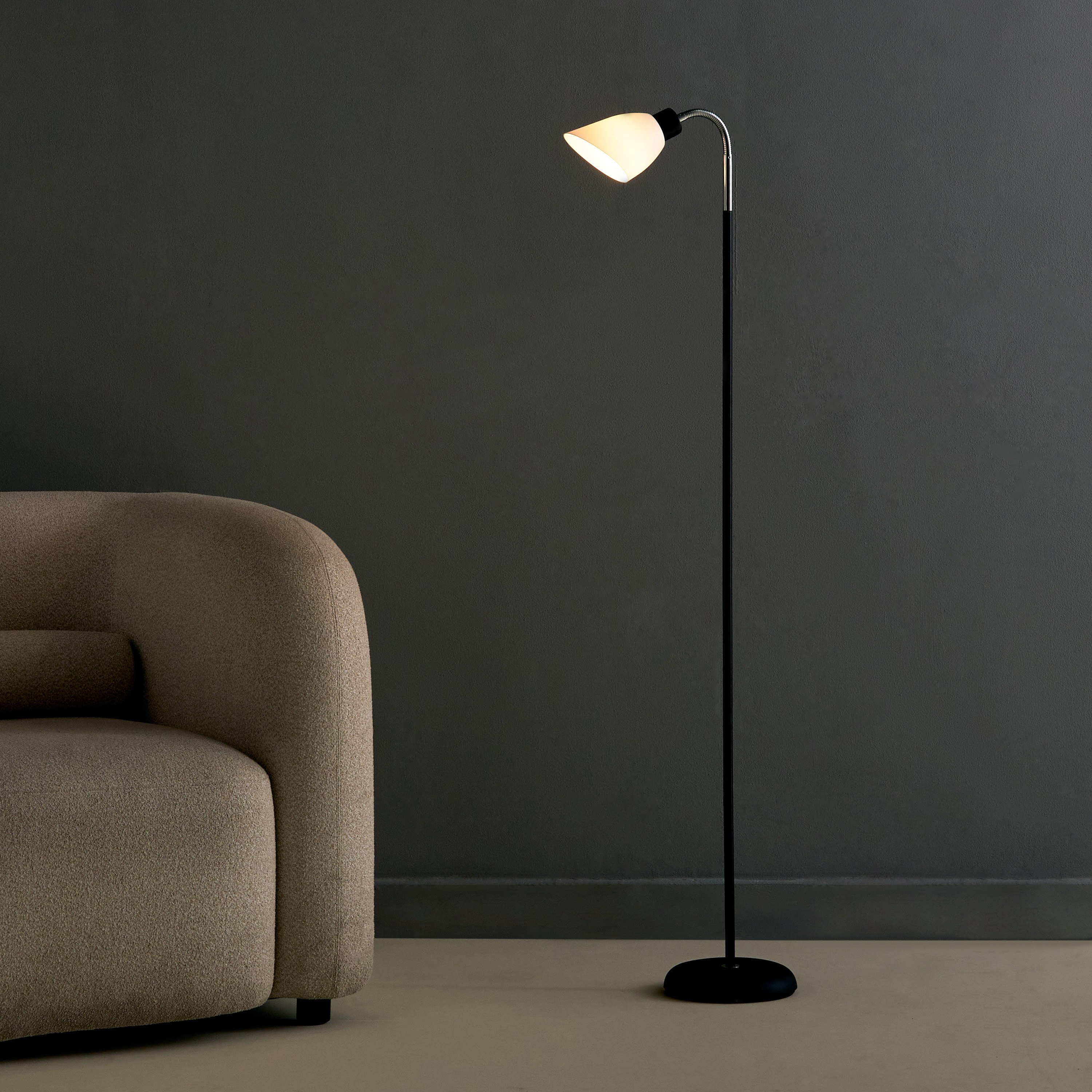 مصباح أرضية إي27 معدن بغطاء من كيث - 22x145 سم-hbxhomeware-hbxlivingroom-image-2