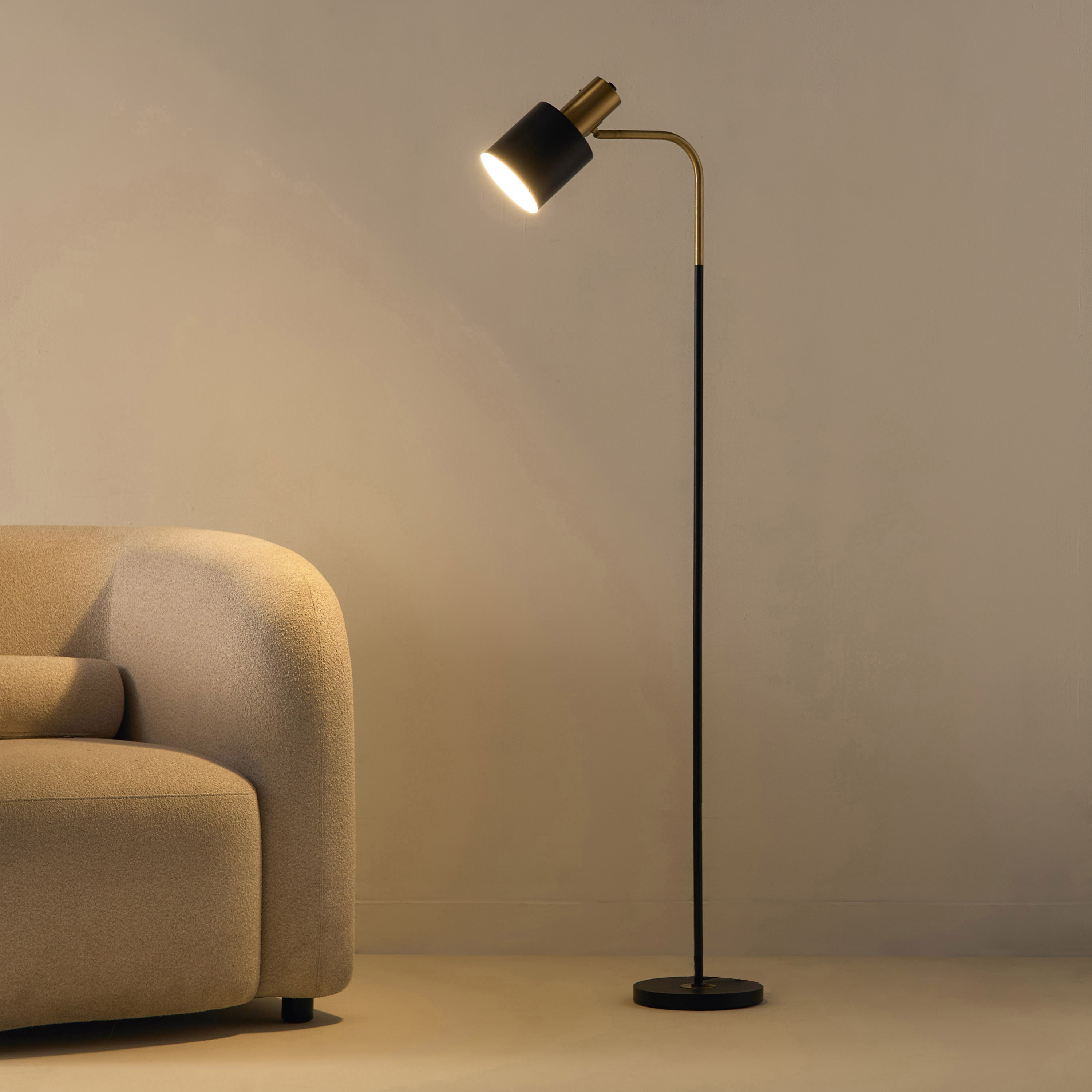 Keith Metal E27 Floor Lamp - 22x142 cm-hbxhomeware-hbxlivingroom-image-2