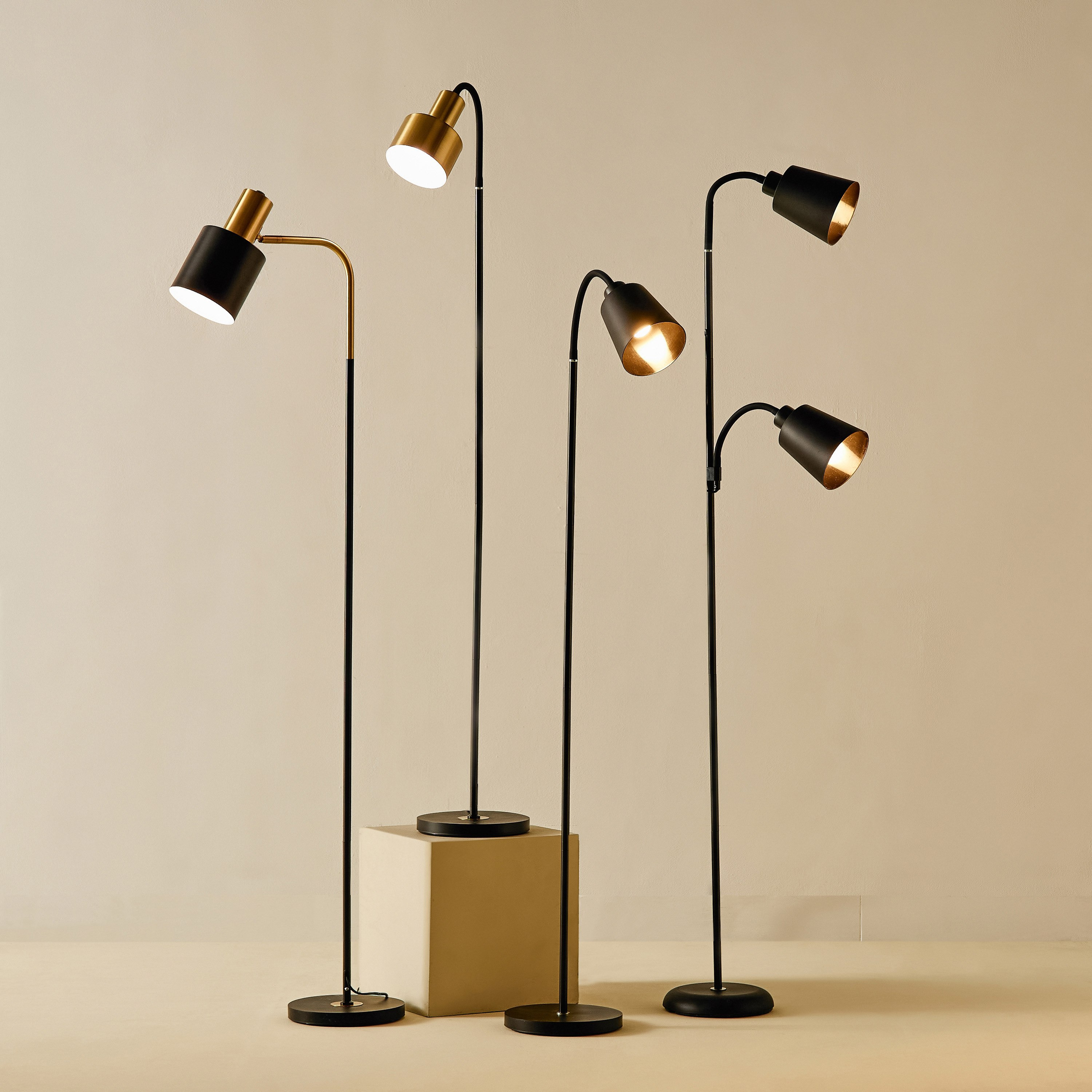 Keith Metal E27 Floor Lamp - 22x142 cm-hbxhomeware-hbxlivingroom-image-5